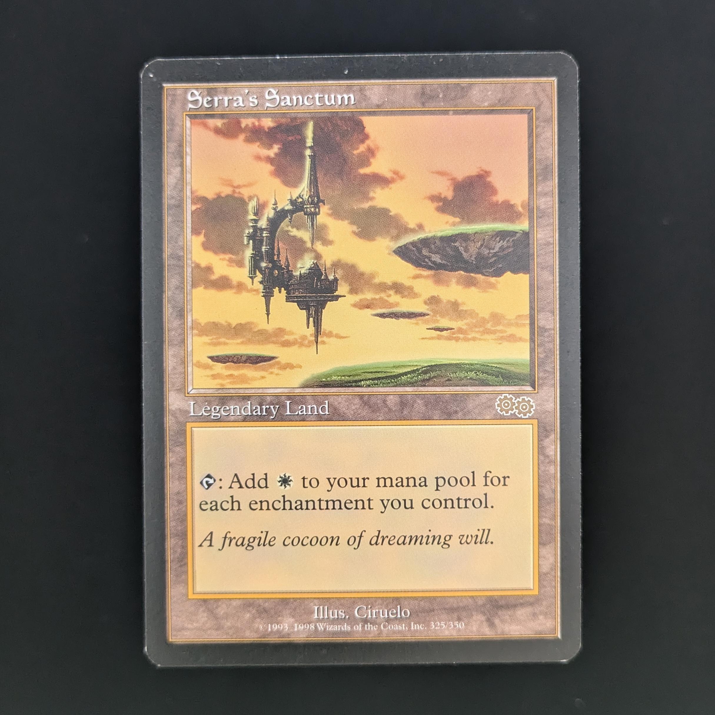 MTG Singles - Serra's Sanctum - Urza's Saga - English - GD - 34230