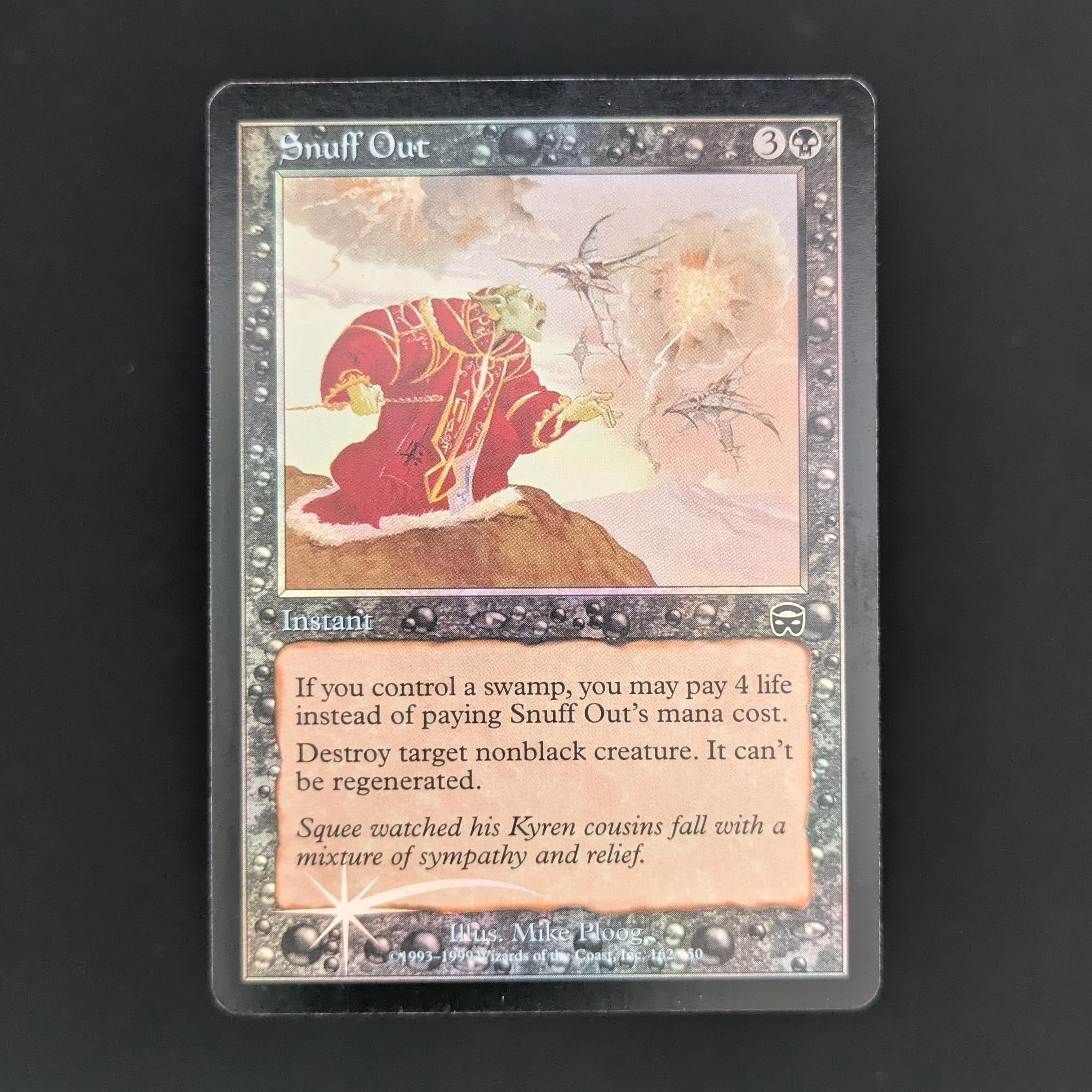 [FOIL] Snuff Out - Mercadian Masques - English - GD - BENT