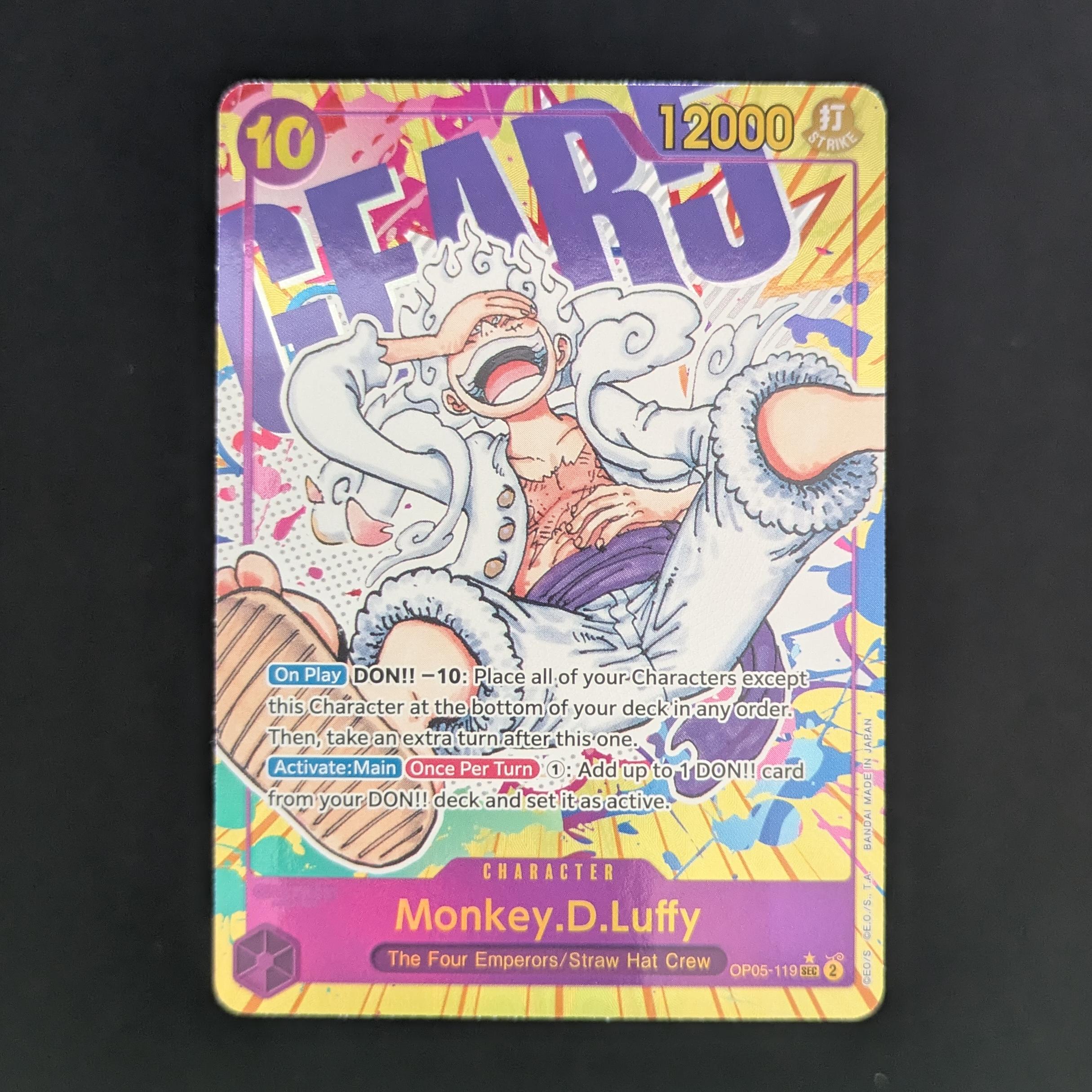 Monkey.D.Luffy (OP05-119) (V.2) - Awakening of the New Era - English - NM