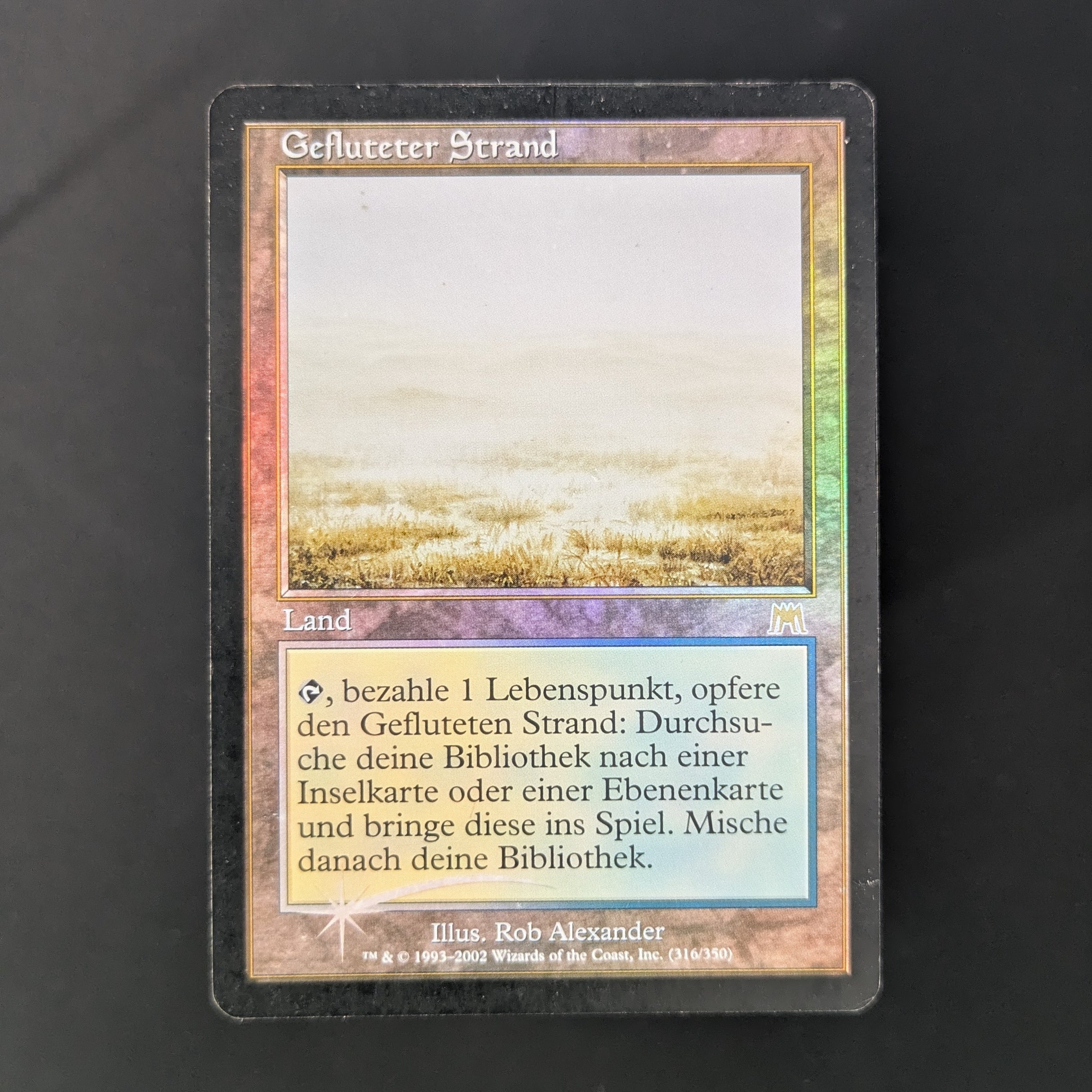 [FOIL] Flooded Strand - Onslaught - German - PO