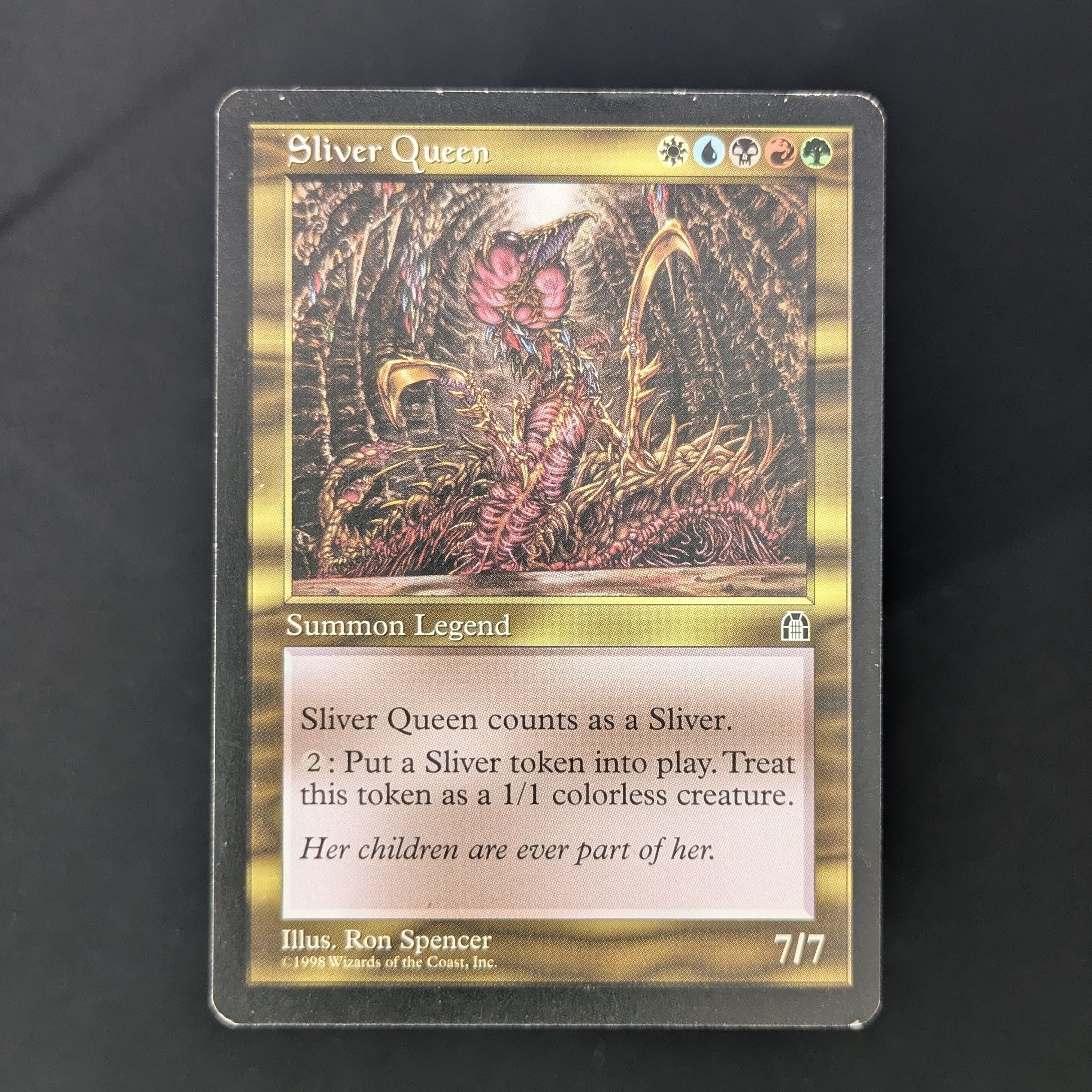 MTG Singles - Sliver Queen - Stronghold - English - GD - PRESSURE MARK - 34341