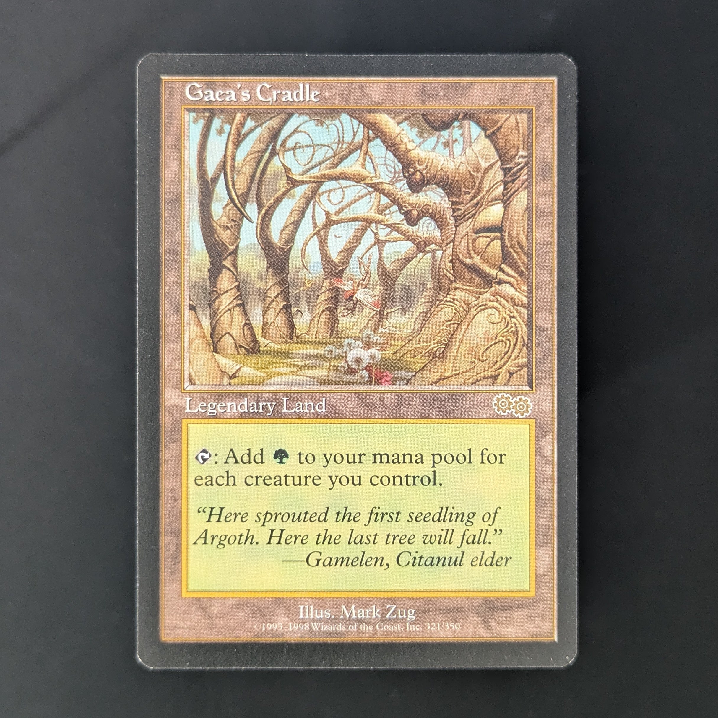 MTG Singles - Gaea's Cradle - Urza's Saga - English - EX - 34342