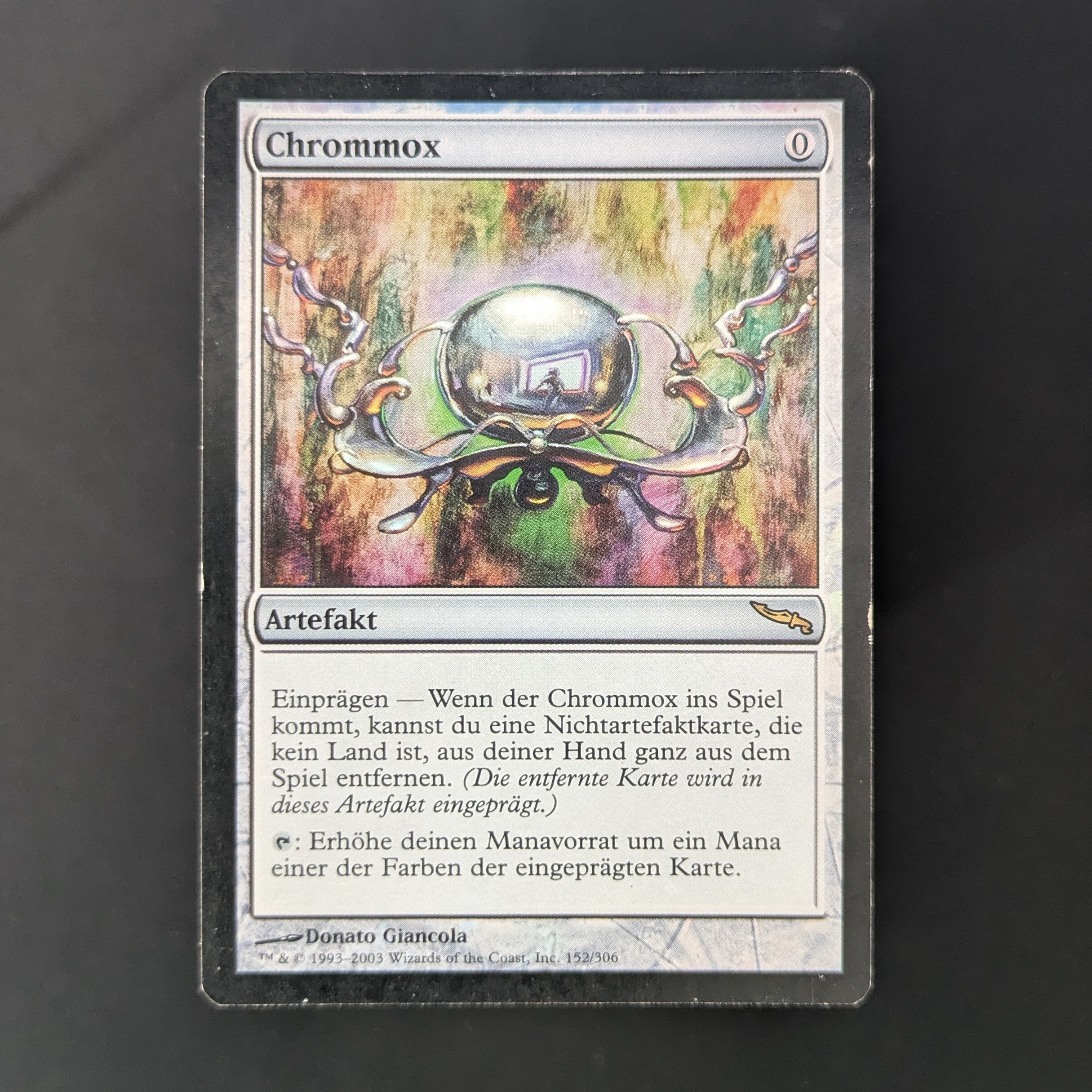 [FOIL] Chrome Mox - Mirrodin - German - PL