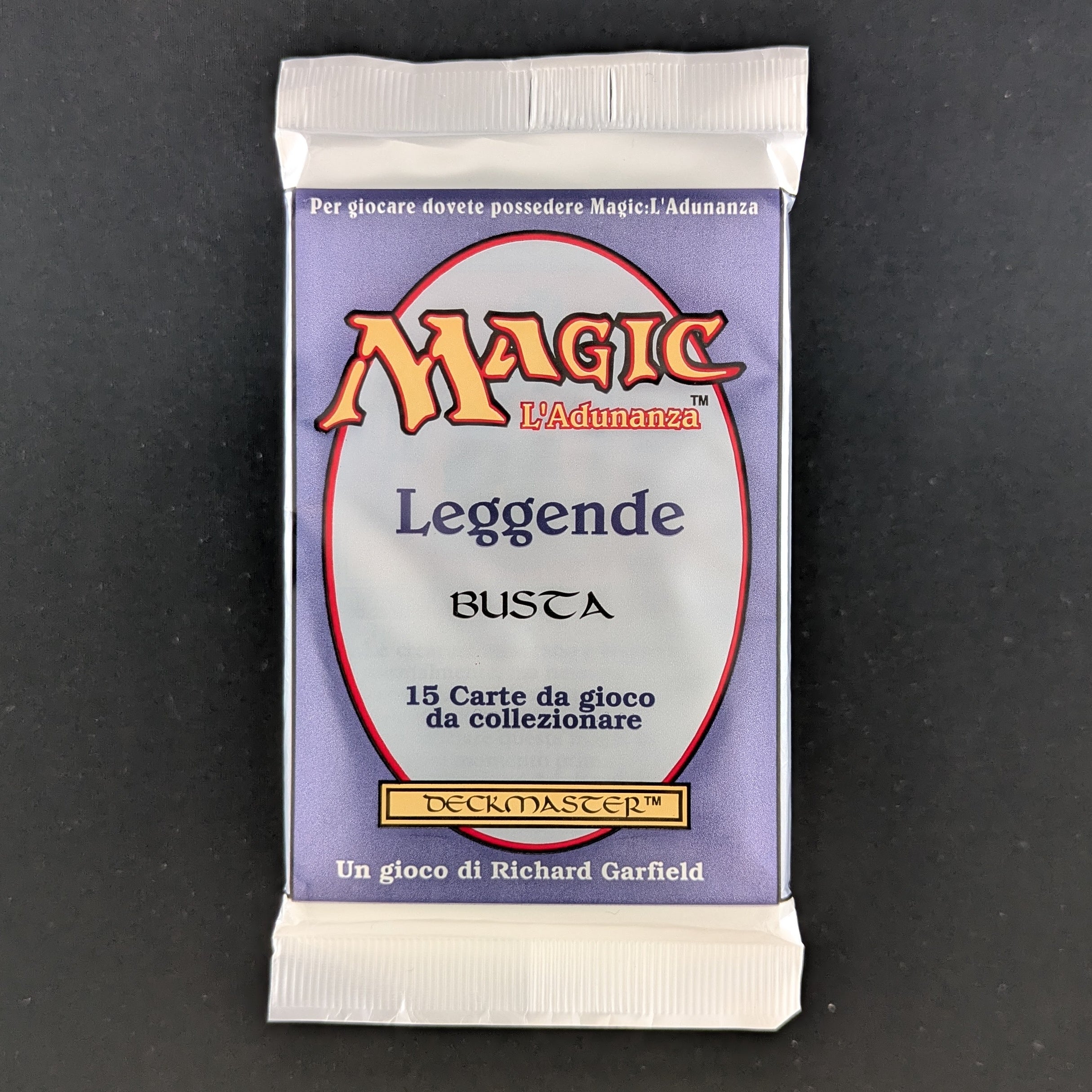  - Legends Italian Booster - Italian - Sealed - 34380