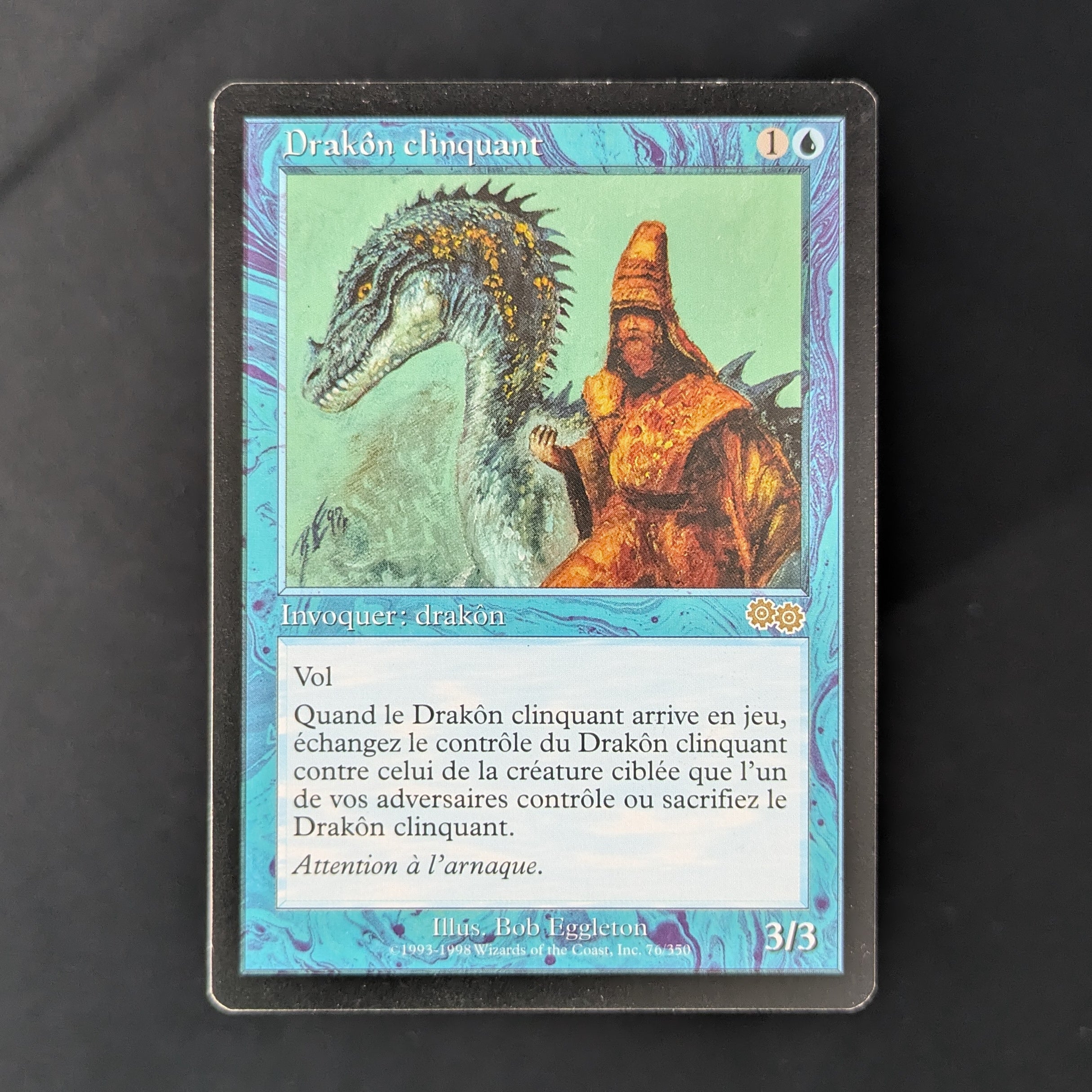 MTG Singles - Gilded Drake - Urza's Saga - French - GD - 34490