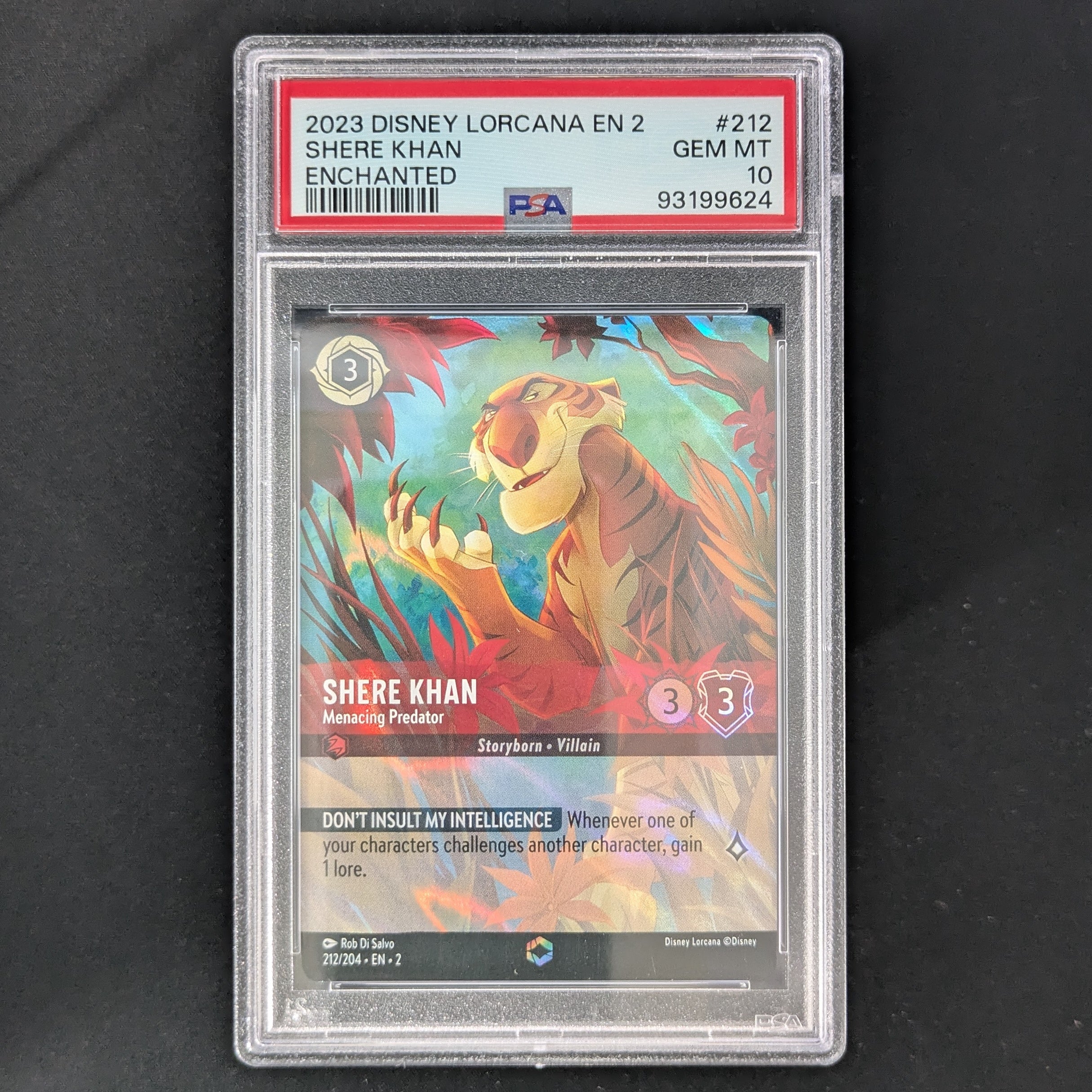 Shere Khan - Menacing Predator (V.2) - Rise of the Floodborn - English - PSA 10