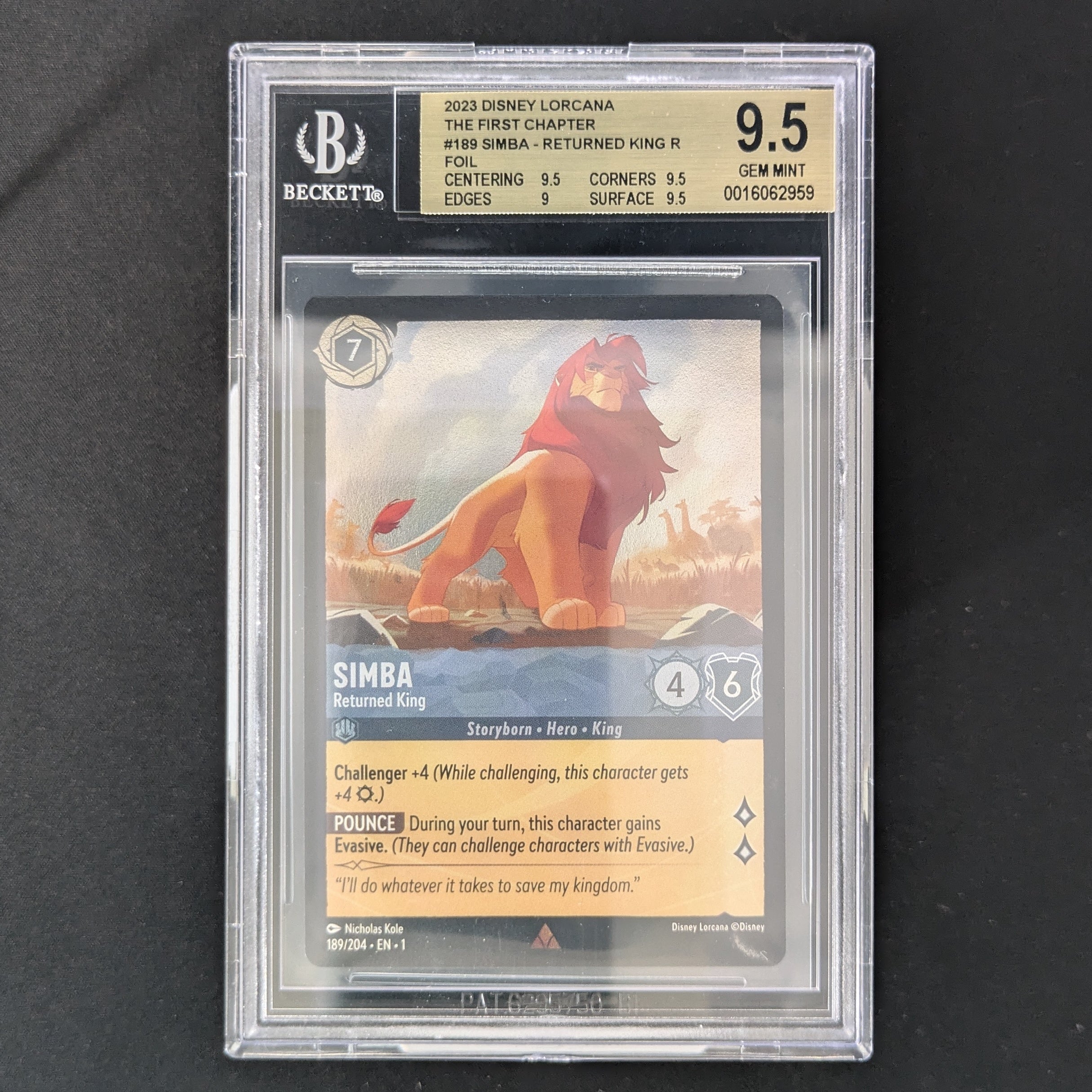 Simba - Returned King (V.1) - The First Chapter - English - BGS 9.5