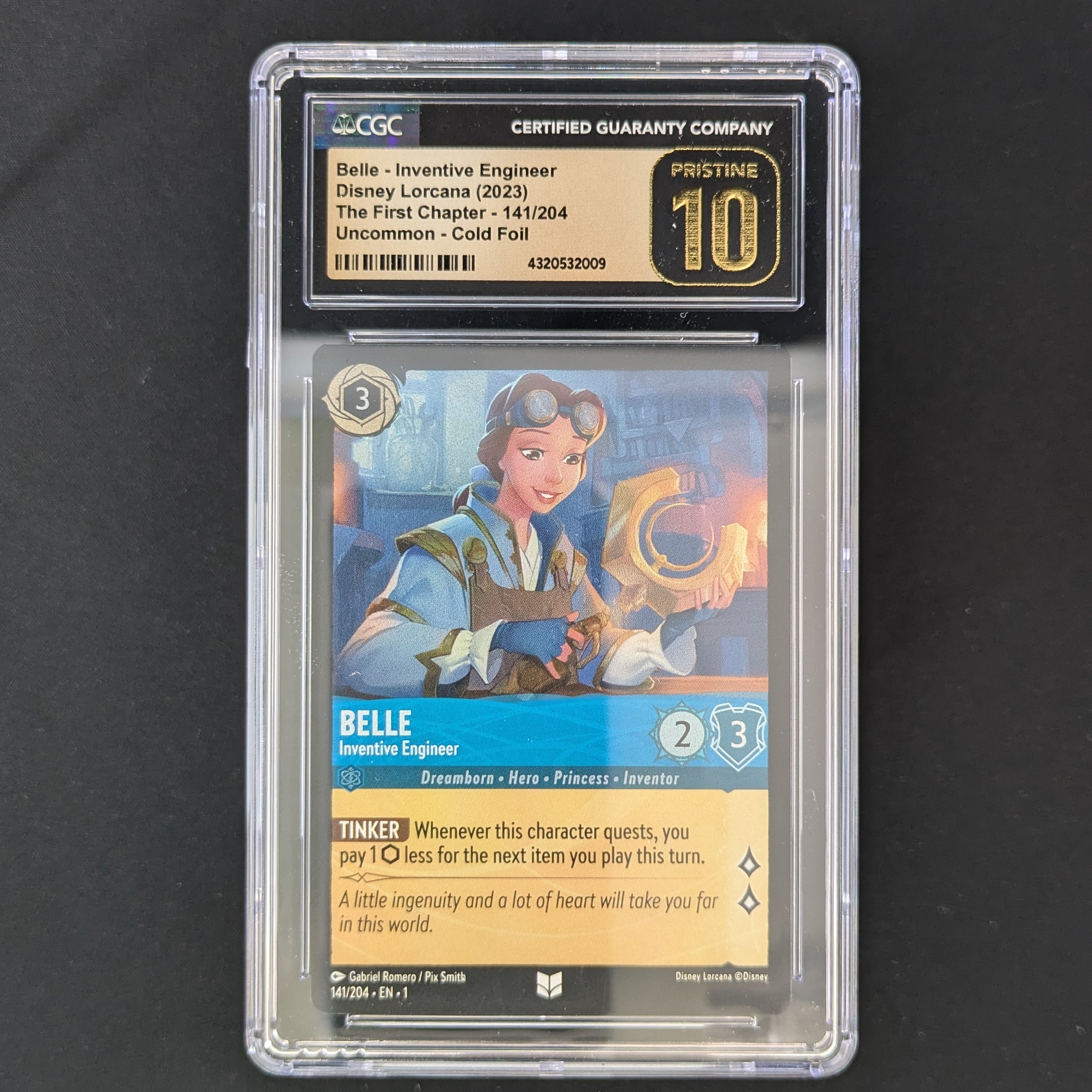 Belle - Inventive Engineer - The First Chapter - English - CGC 10 Pristine