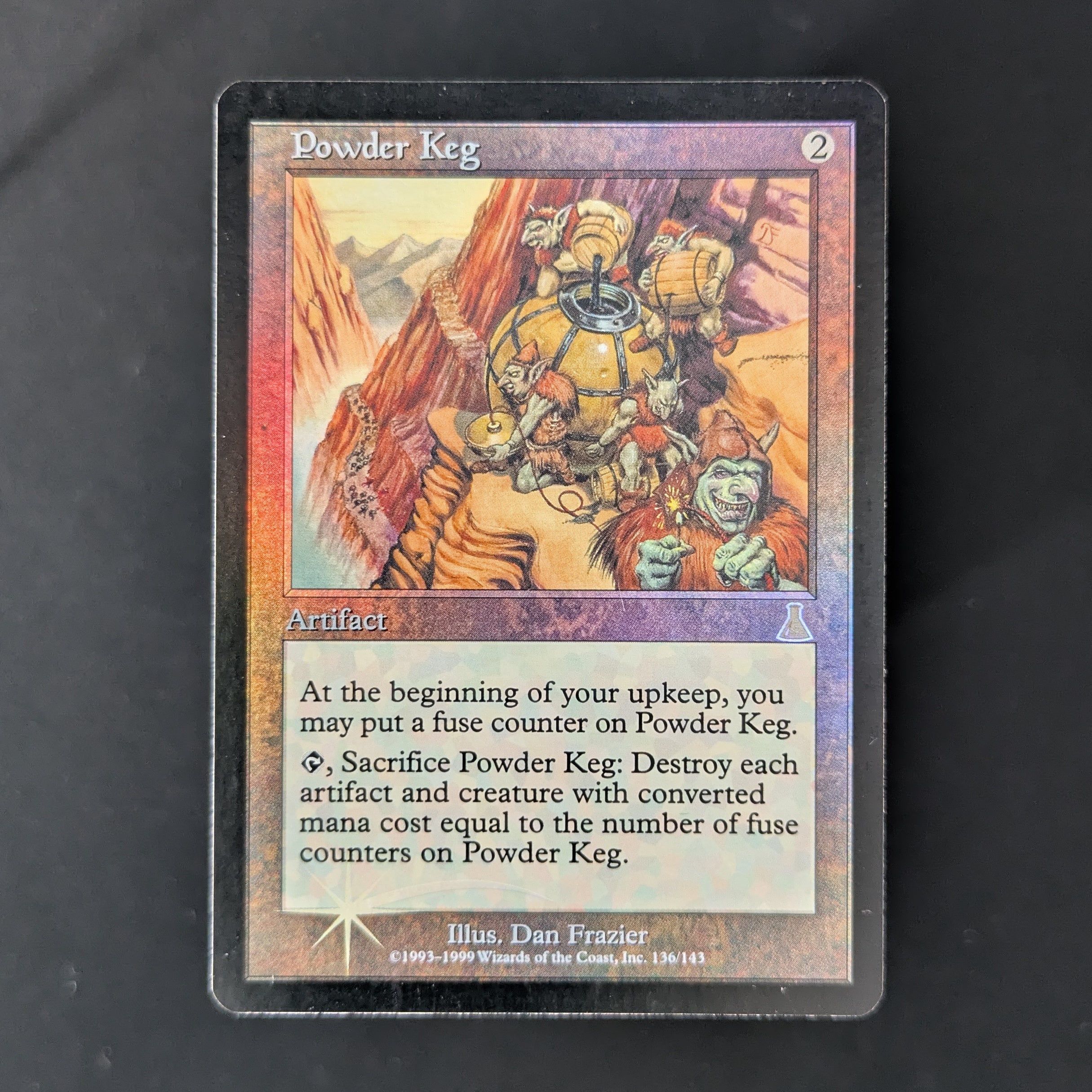 [FOIL] Powder Keg - Urza's Destiny - English - EX