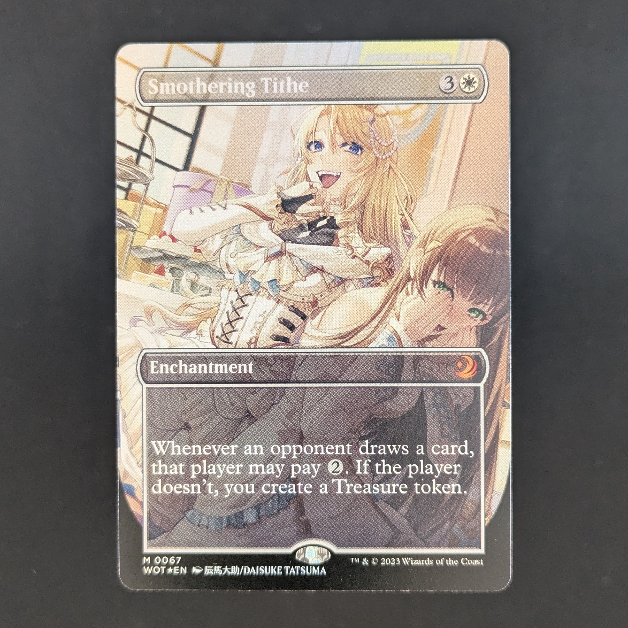 [FOIL] Smothering Tithe (Anime Borderless) - Enchanting Tales - English - NM