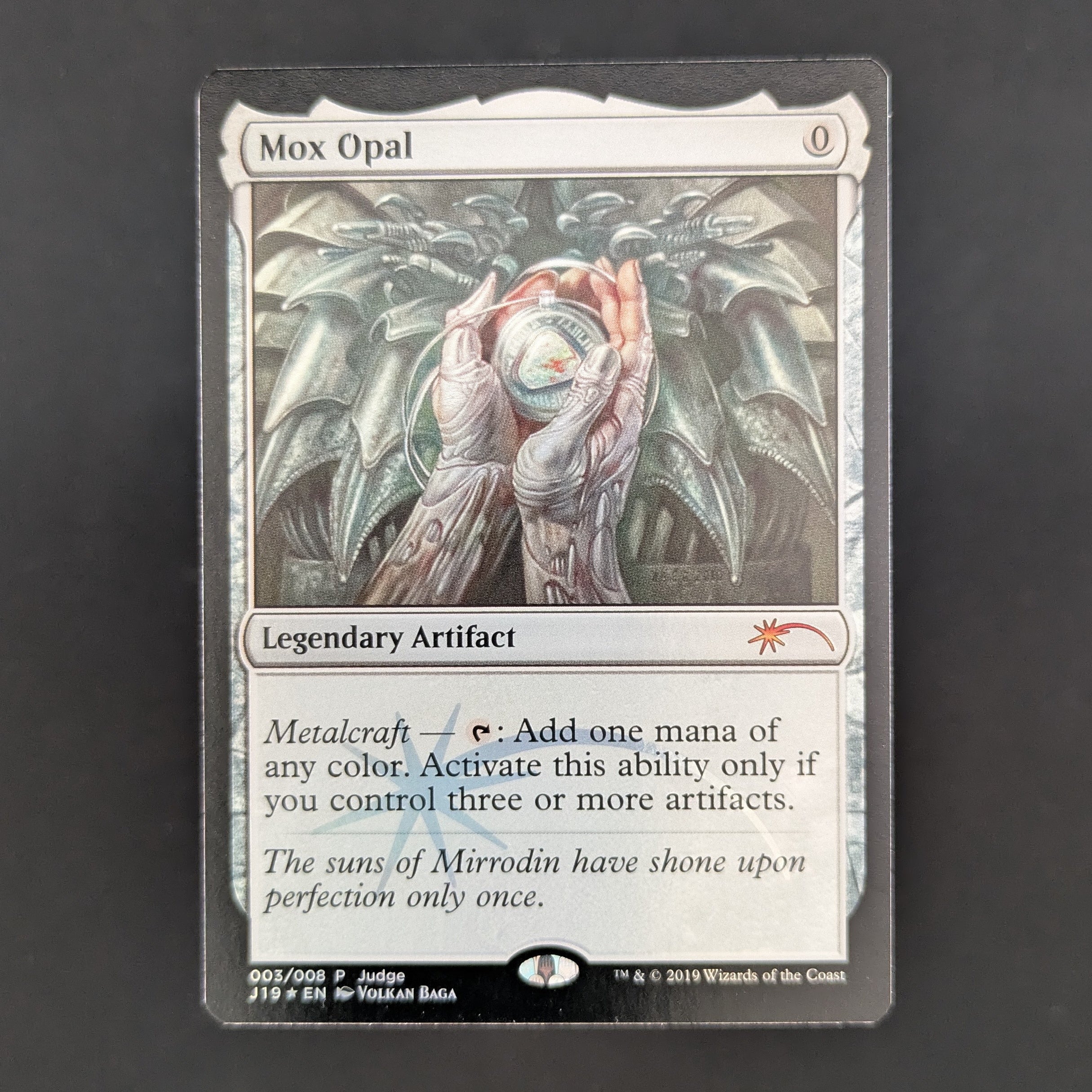[FOIL] Mox Opal - Judge Rewards Promos - English - NM
