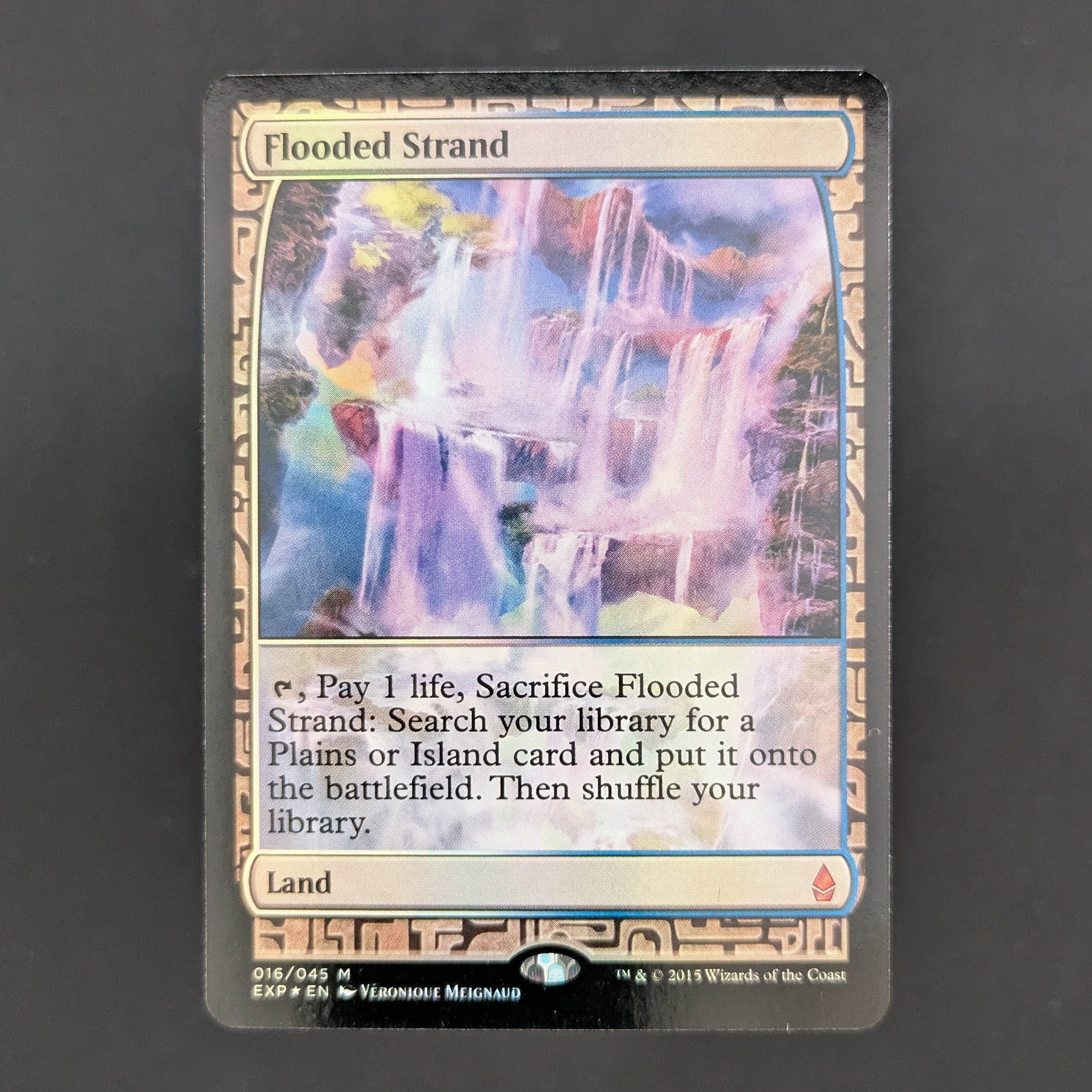 [FOIL] Flooded Strand - Zendikar Expeditions - English - EX