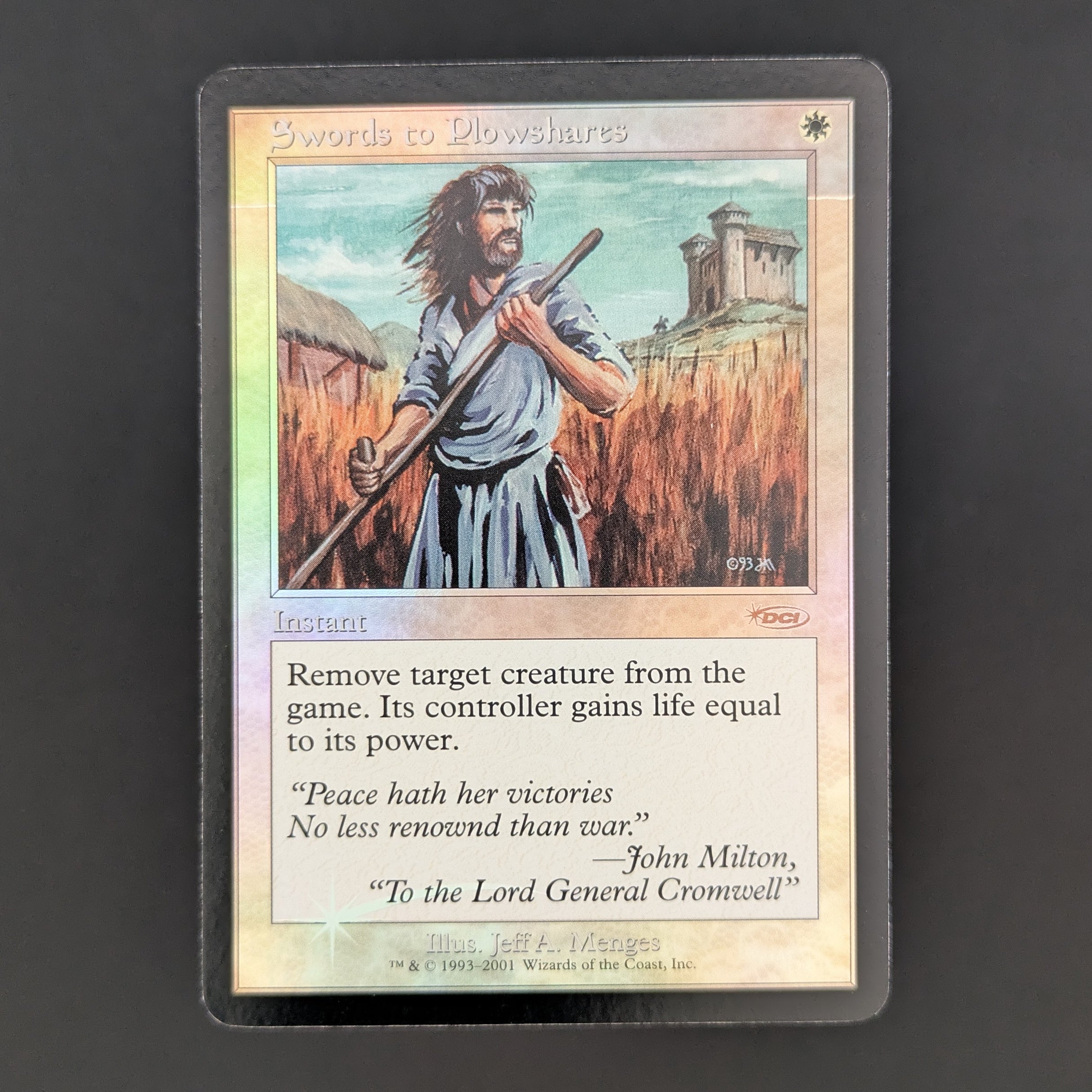 [FOIL] Swords to Plowshares - Friday Night Magic Promos - English - GD