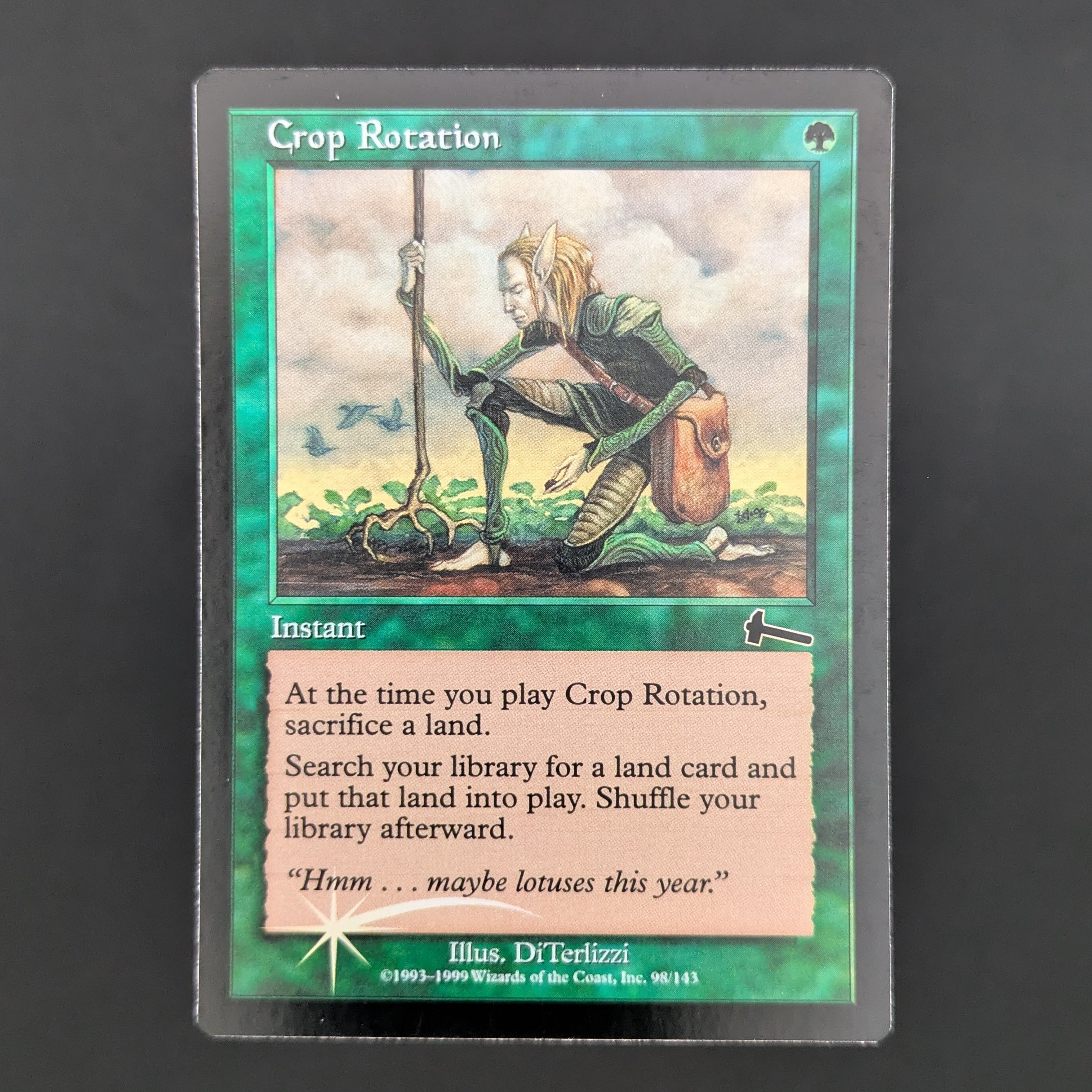 [FOIL] Crop Rotation - Urza's Legacy - English - EX