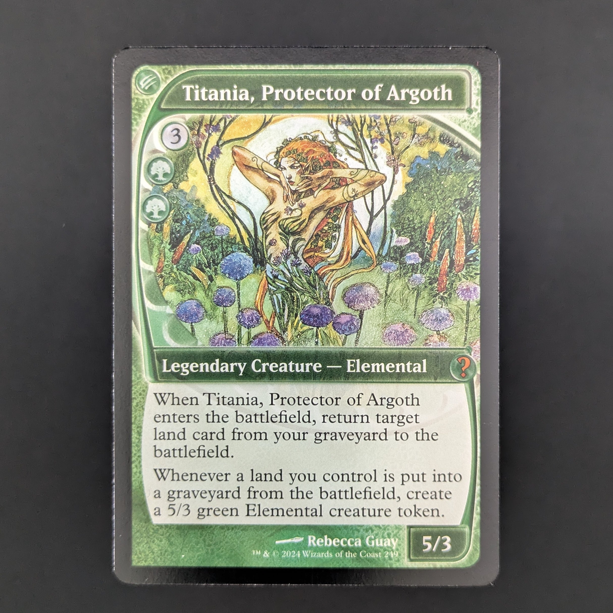 [FOIL] Titania, Protector of Argoth (Future Sight) - Mystery Booster 2 - English - NM