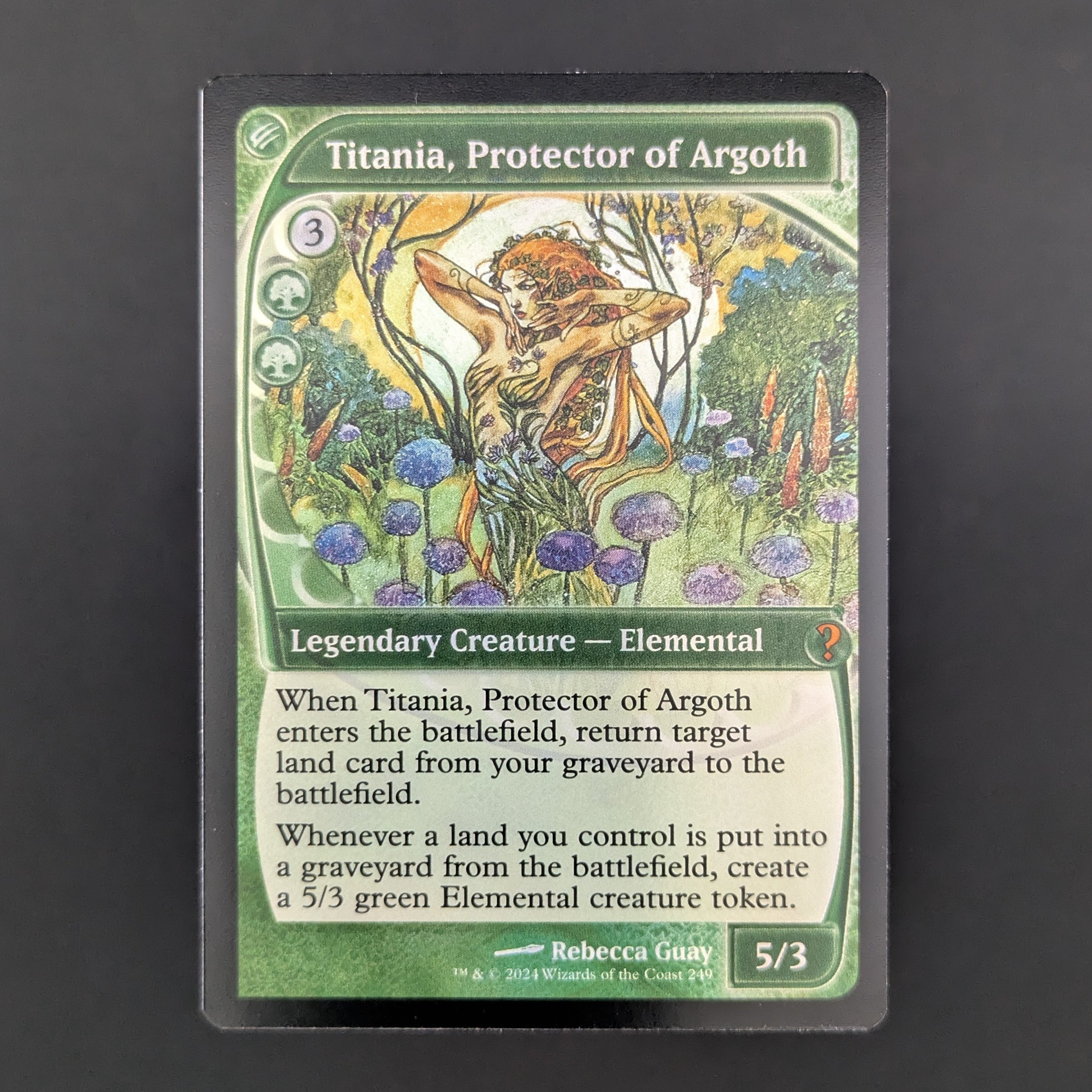 [FOIL] Titania, Protector of Argoth (Future Sight) - Mystery Booster 2 - English - NM