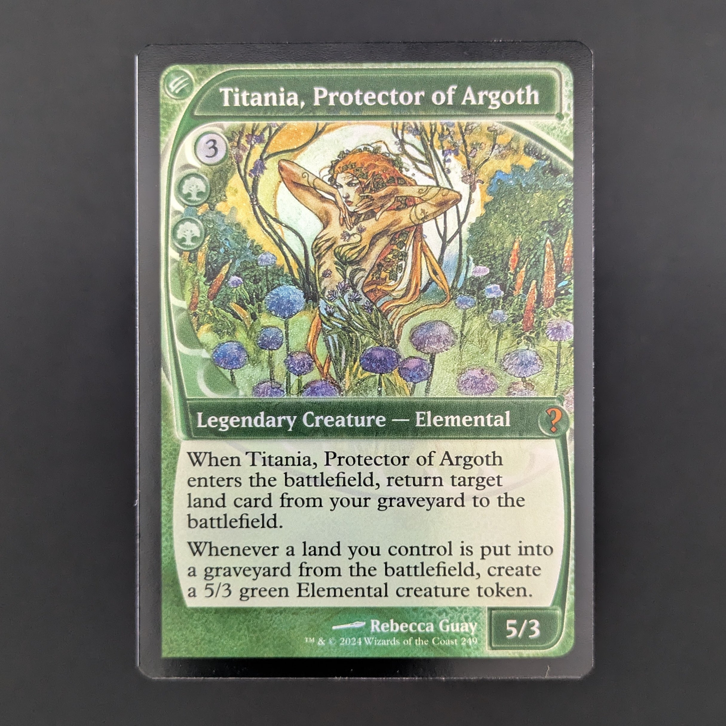 [FOIL] Titania, Protector of Argoth (Future Sight) - Mystery Booster 2 - English - NM