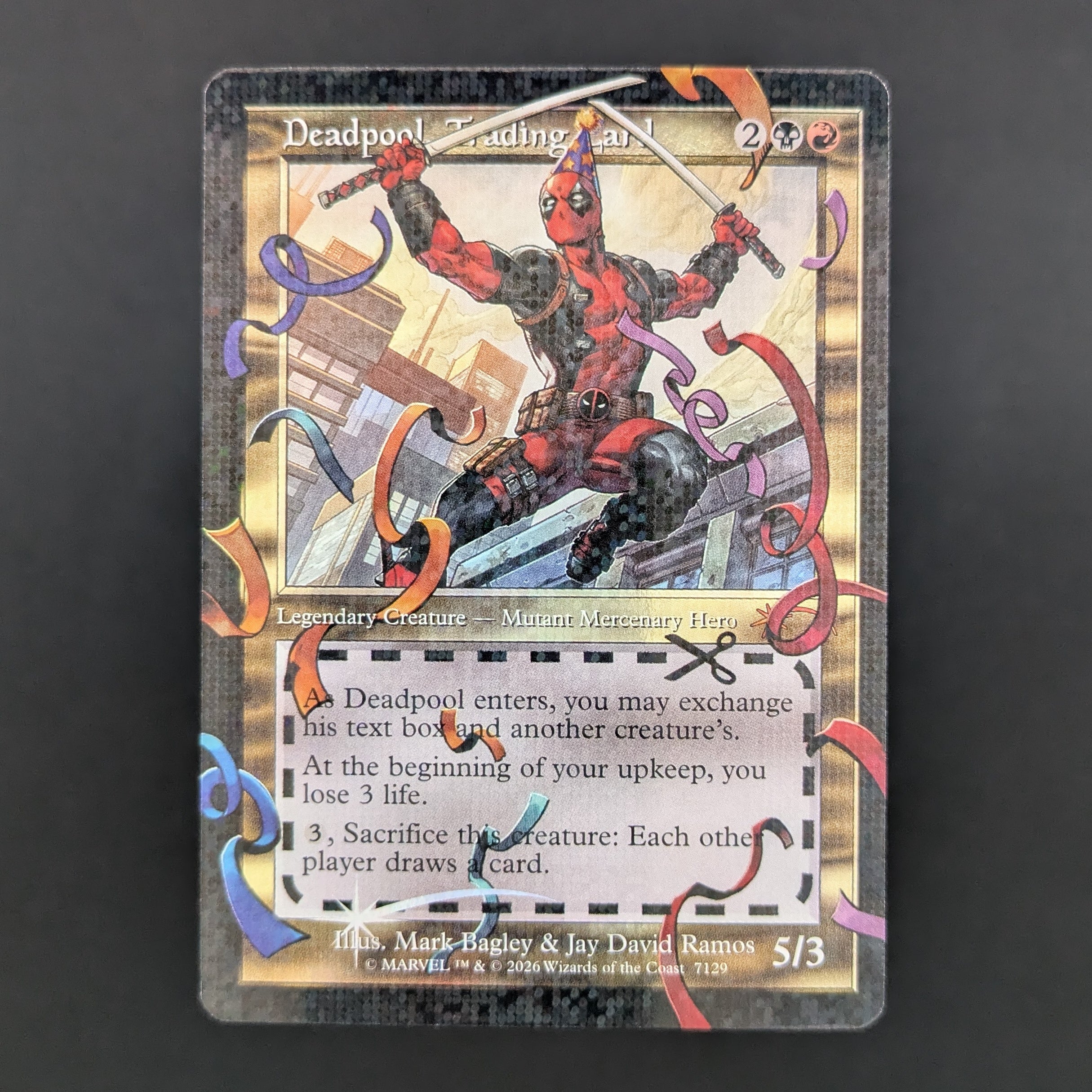 [FOIL] Deadpool, Trading Card (V.2) - Secret Lair Drop Series - English - NM