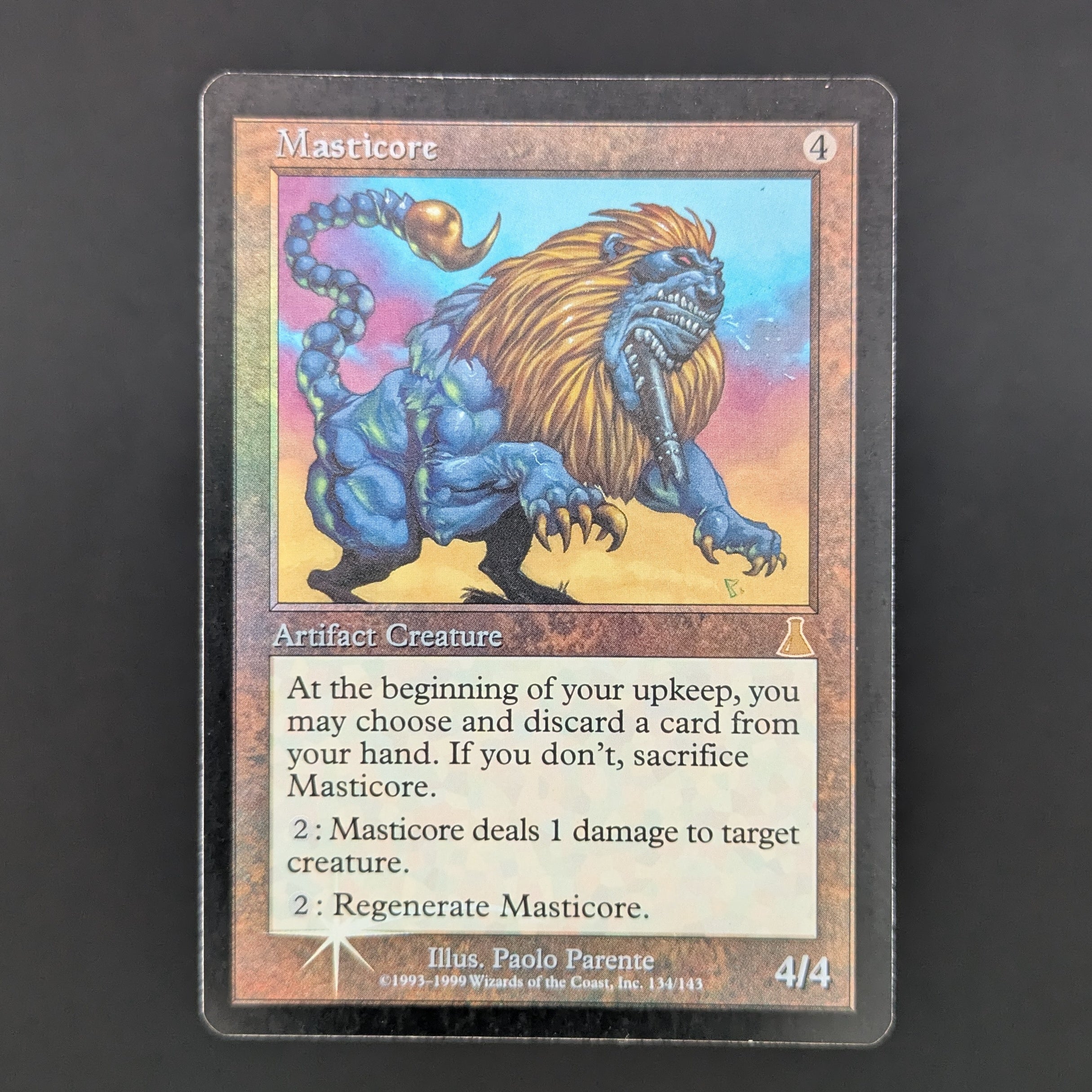 [FOIL] Masticore - Urza's Destiny - English - PO - BENT