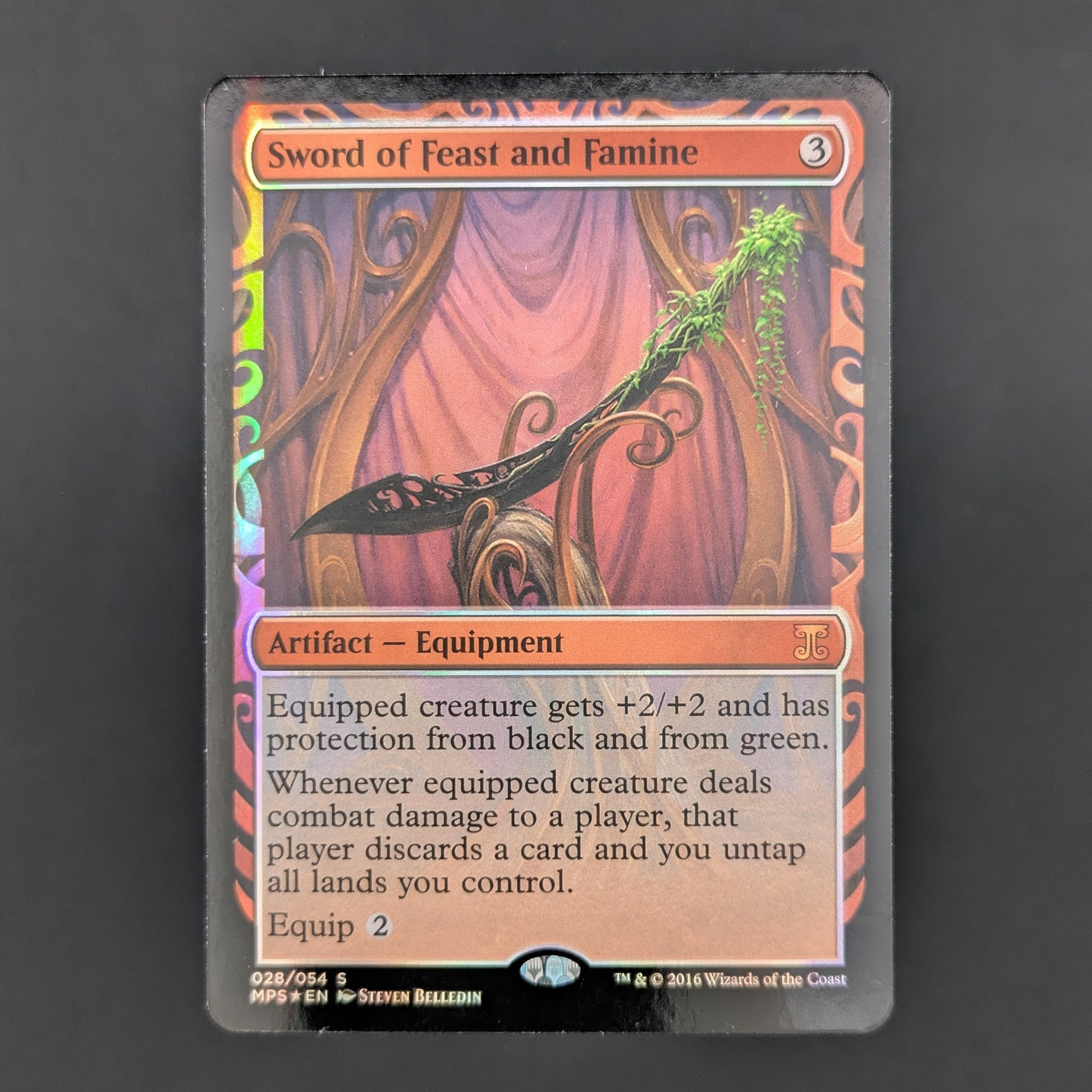 [FOIL] Sword of Feast and Famine - Kaladesh Inventions - English - NM