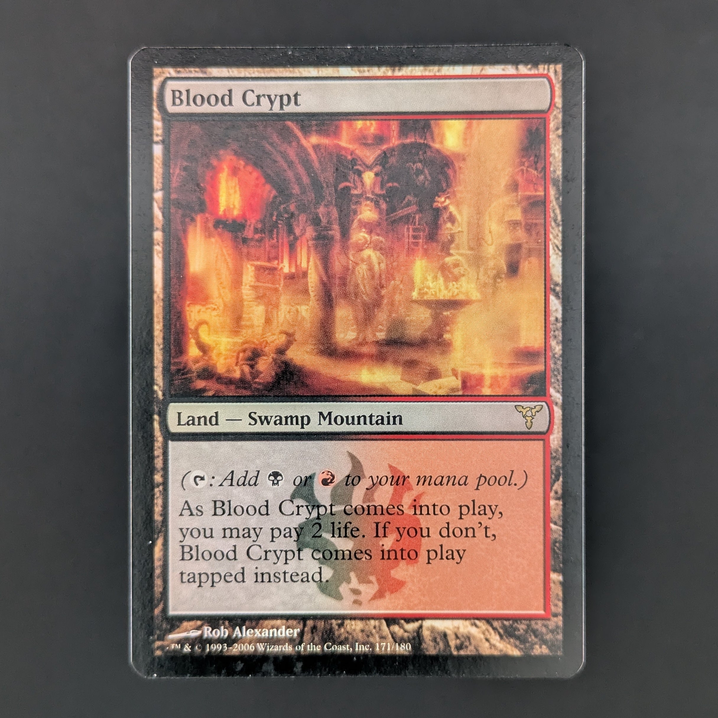 [FOIL] Blood Crypt - Dissension - English - LP - PRESSURE MARK