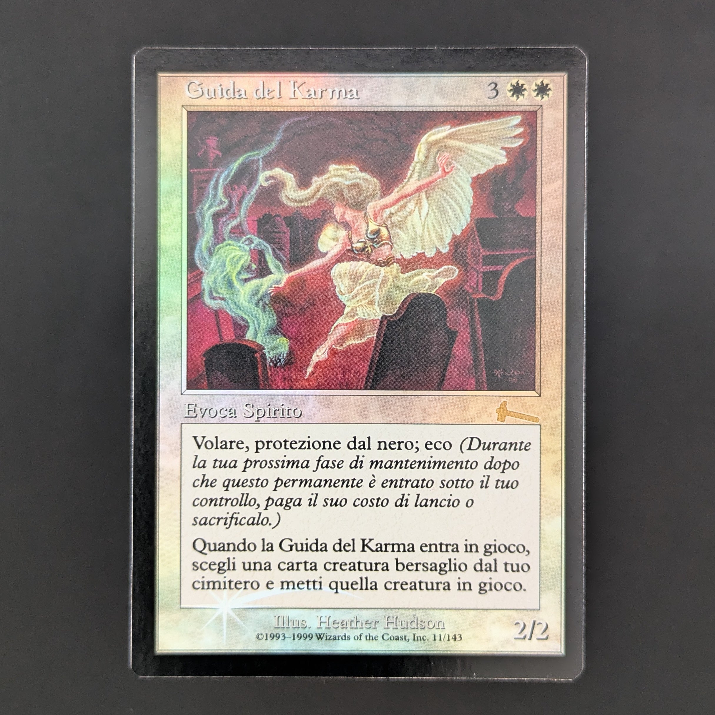[FOIL] Karmic Guide - Urza's Legacy - Italian - NM