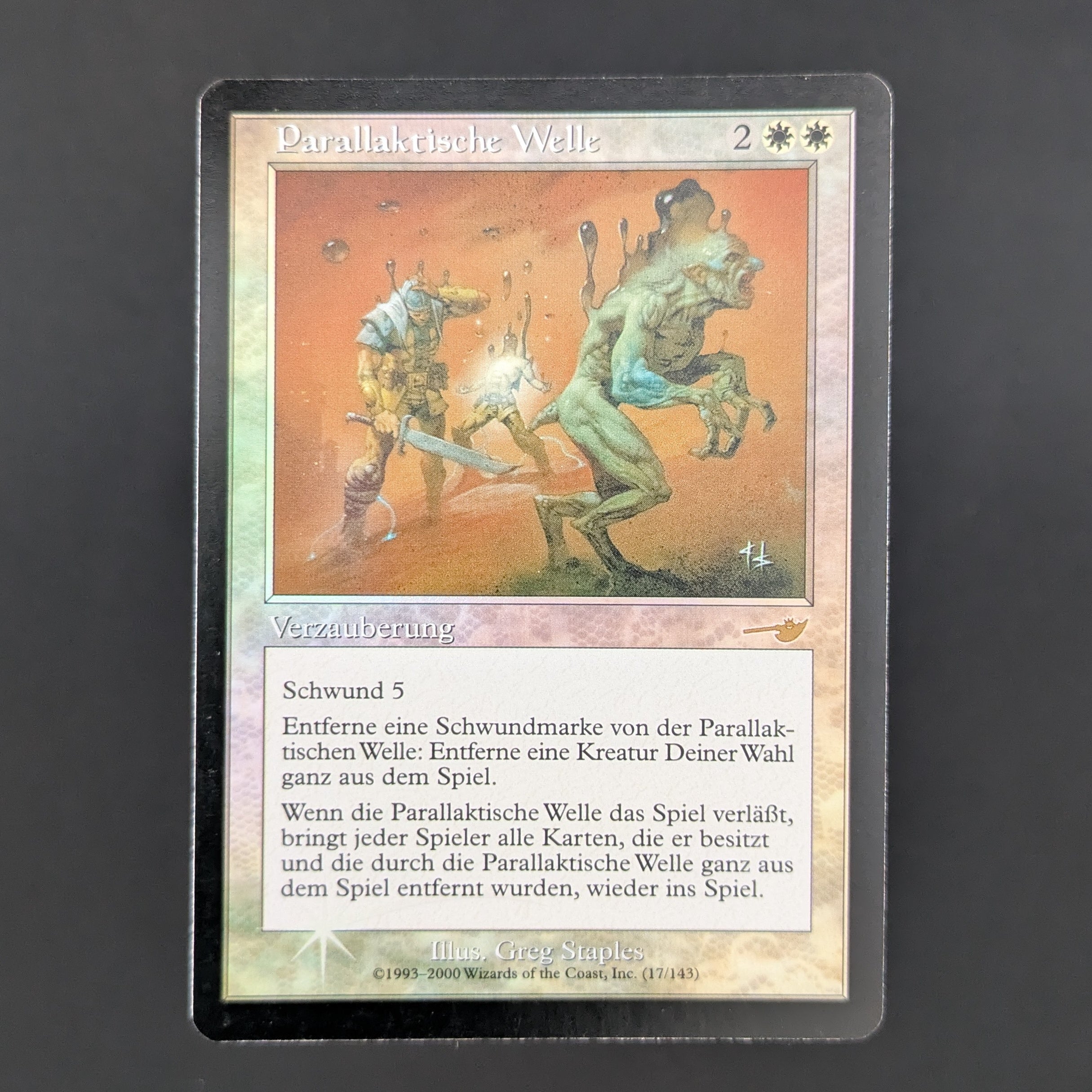 [FOIL] Parallax Wave - Nemesis - German - GD