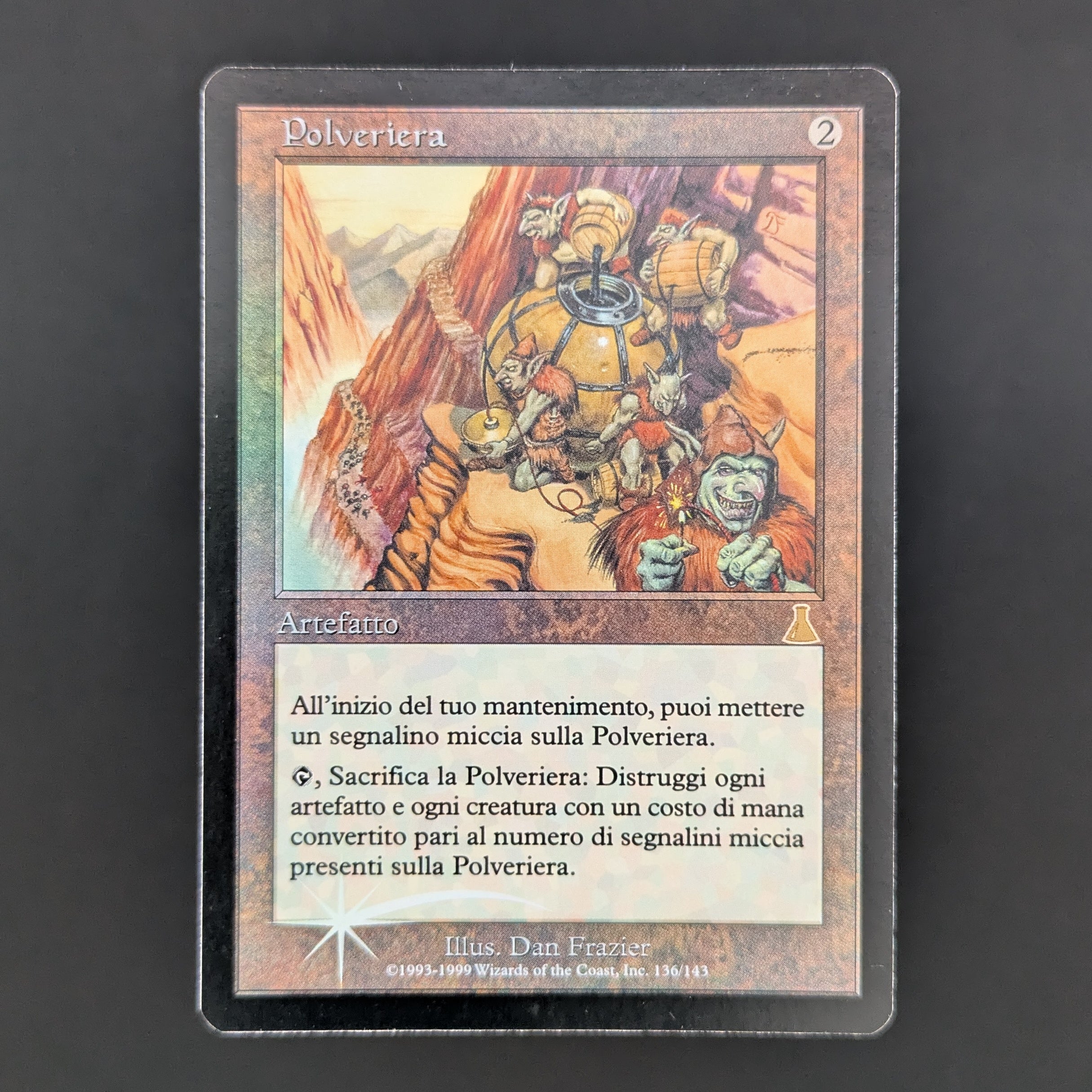[FOIL] Powder Keg - Urza's Destiny - Italian - GD