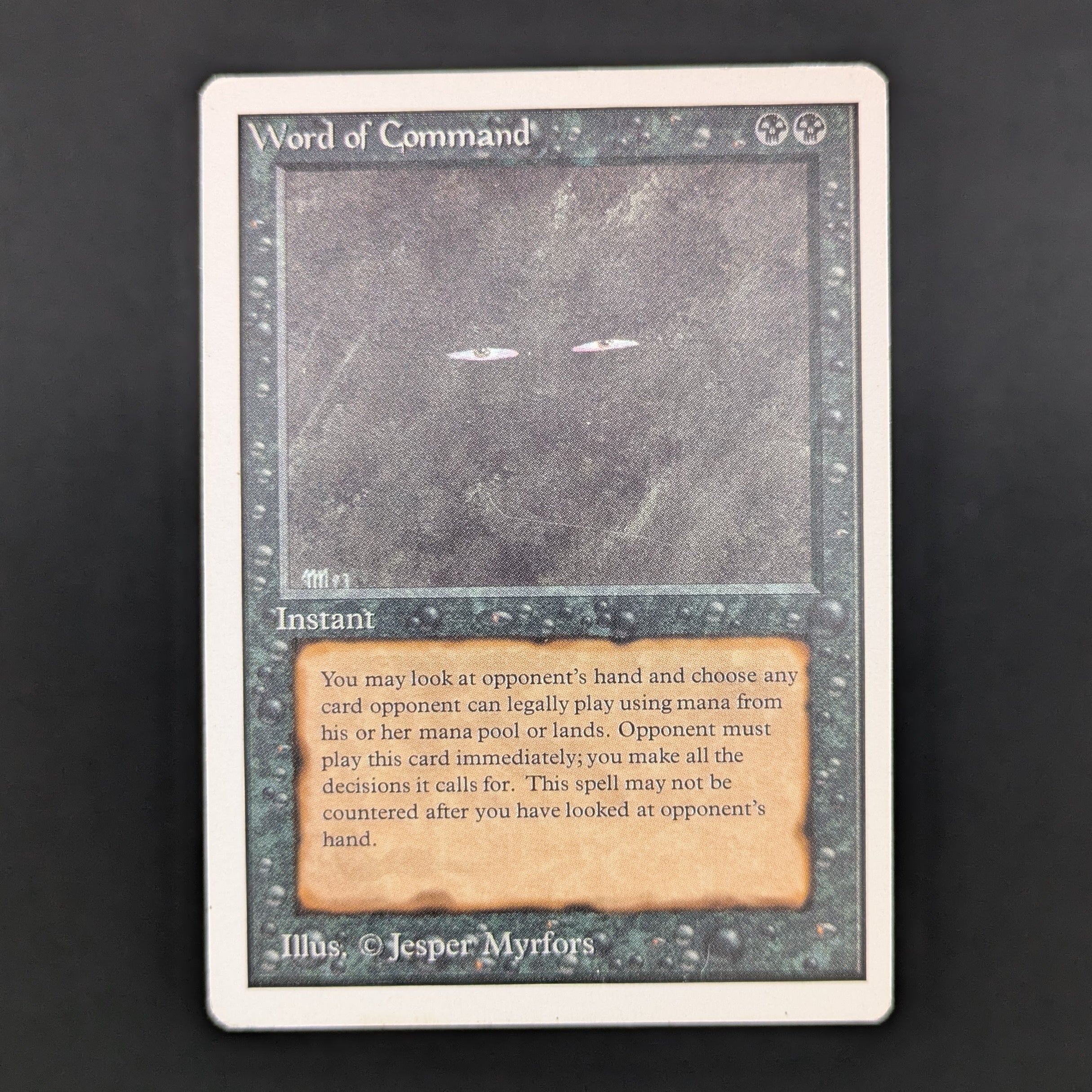 MTG Singles - Word of Command - Unlimited - LP - 34860