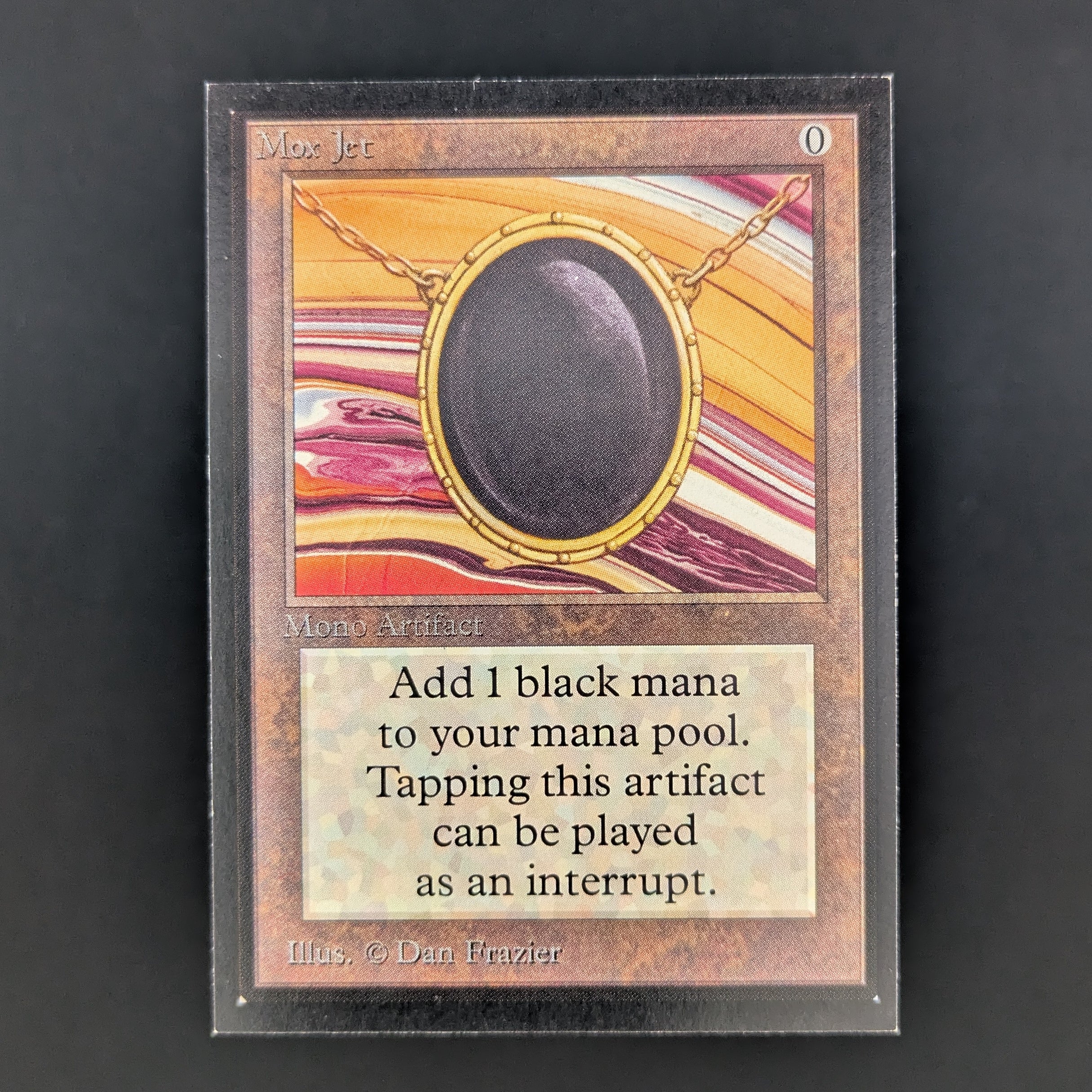 MTG Singles - Mox Jet - International Edition - EX - 34924
