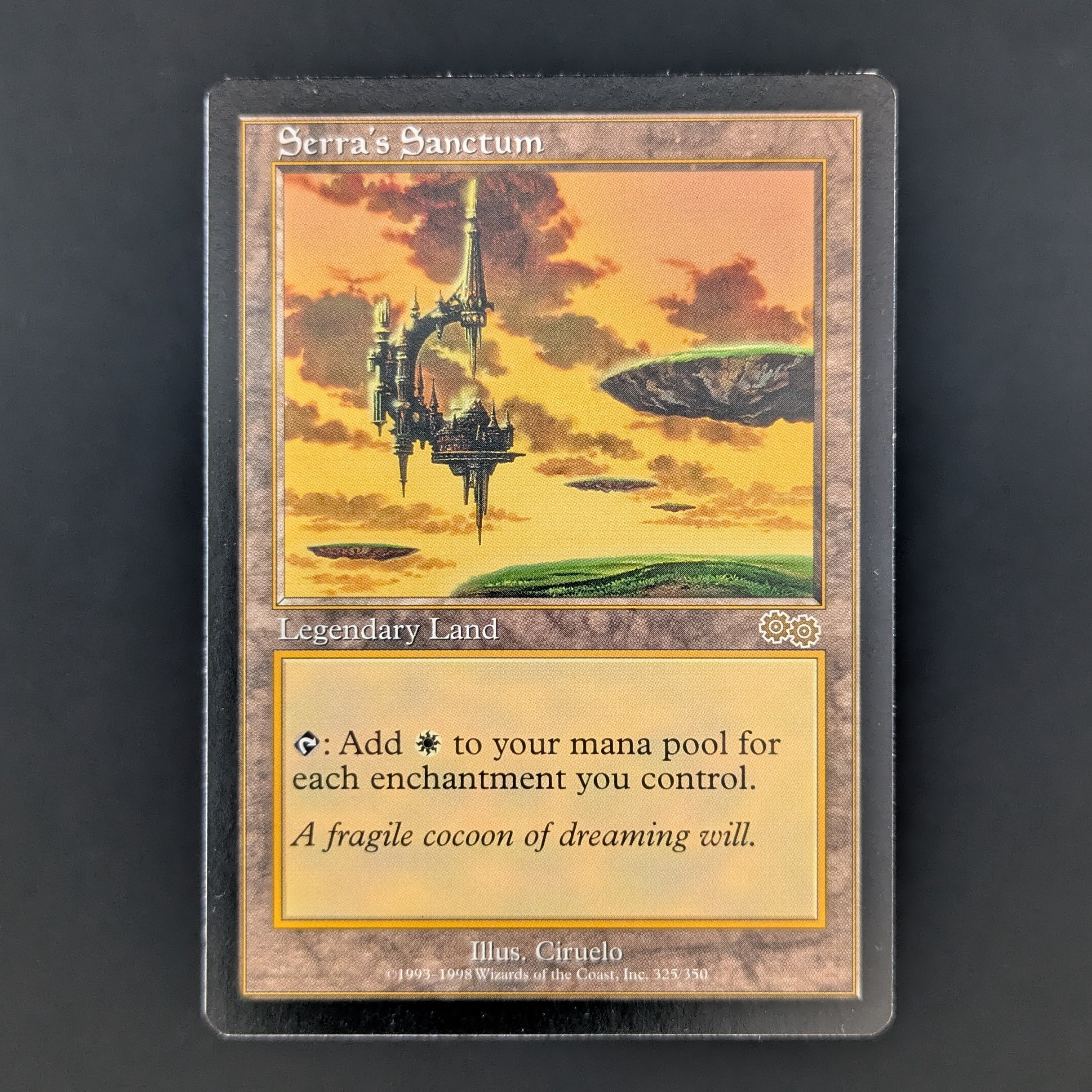 MTG Singles - Serra's Sanctum - Urza's Saga - English - EX - 34996