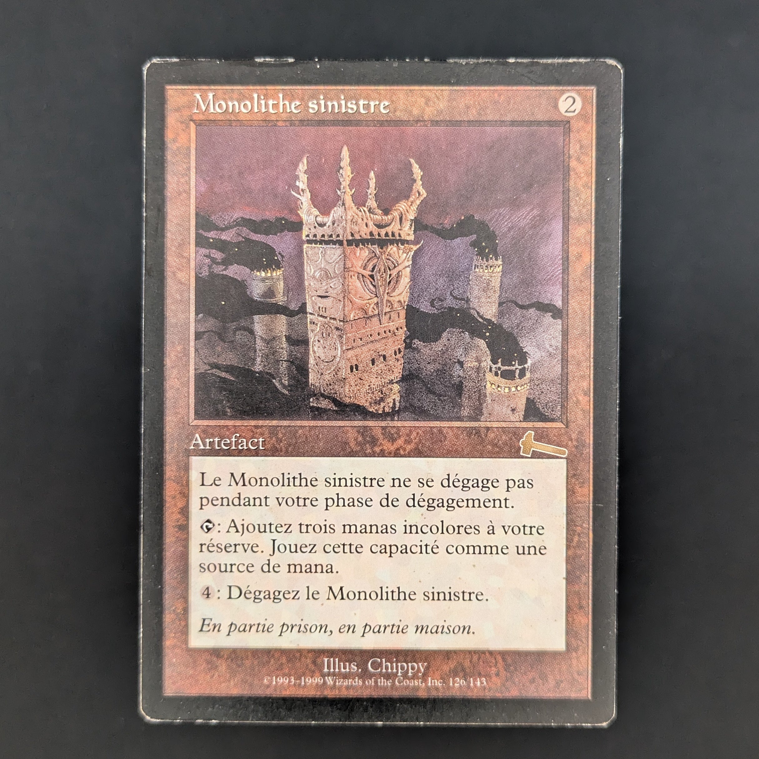 MTG Singles - Grim Monolith - Urza's Legacy - French - PL - INKED - 35018