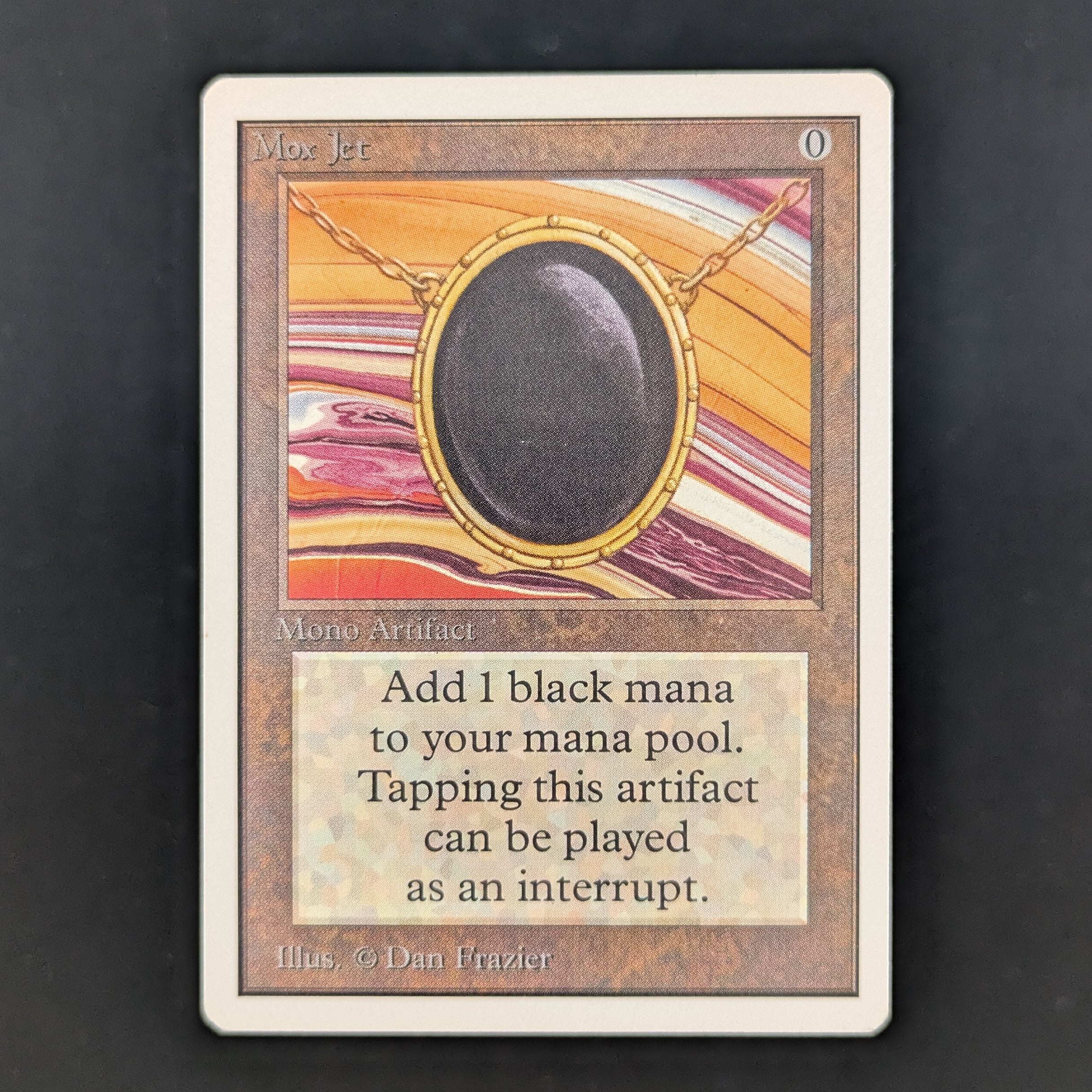 MTG Singles - Mox Jet - Unlimited - EX - 35110