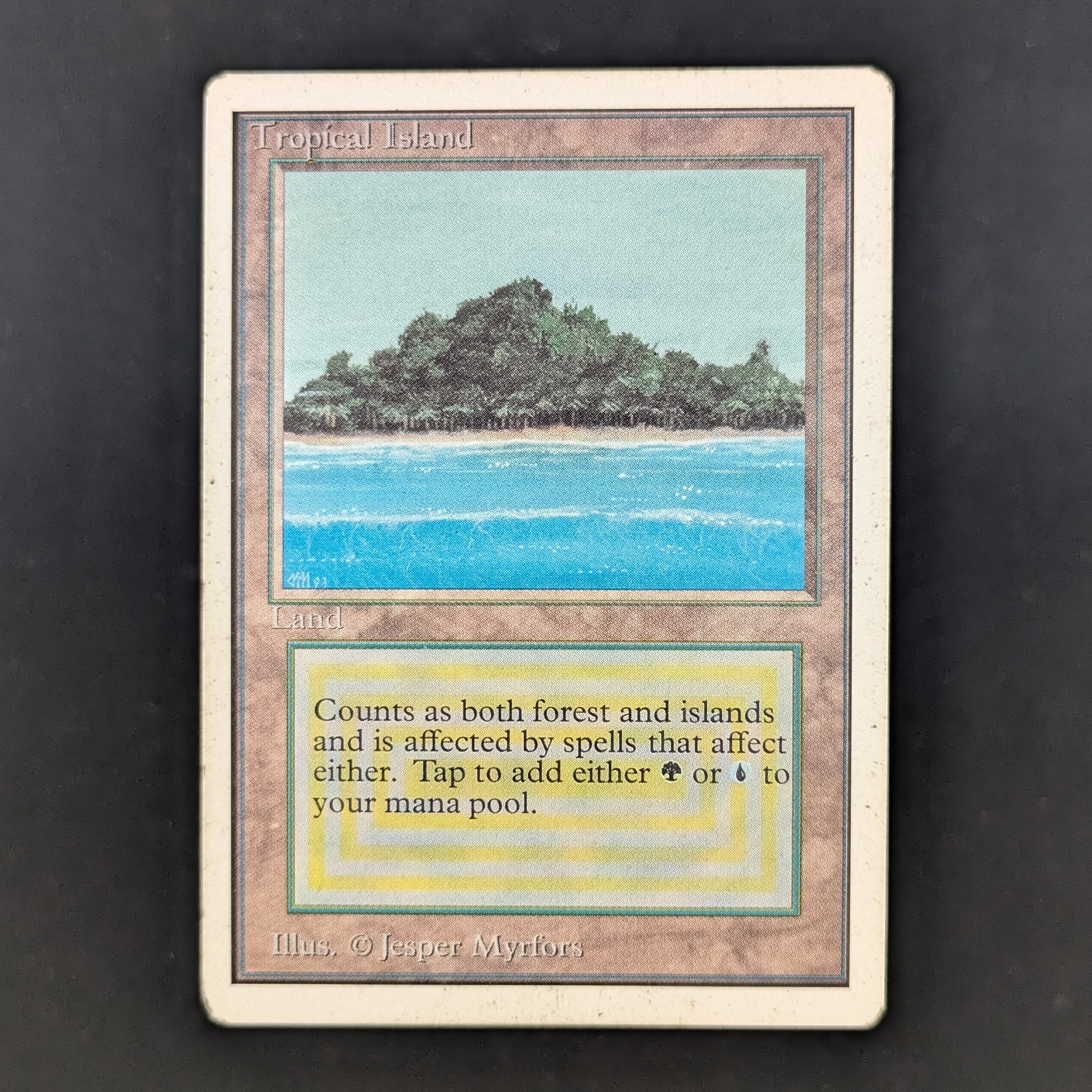 MTG Singles - Tropical Island - Unlimited - PL - 35117
