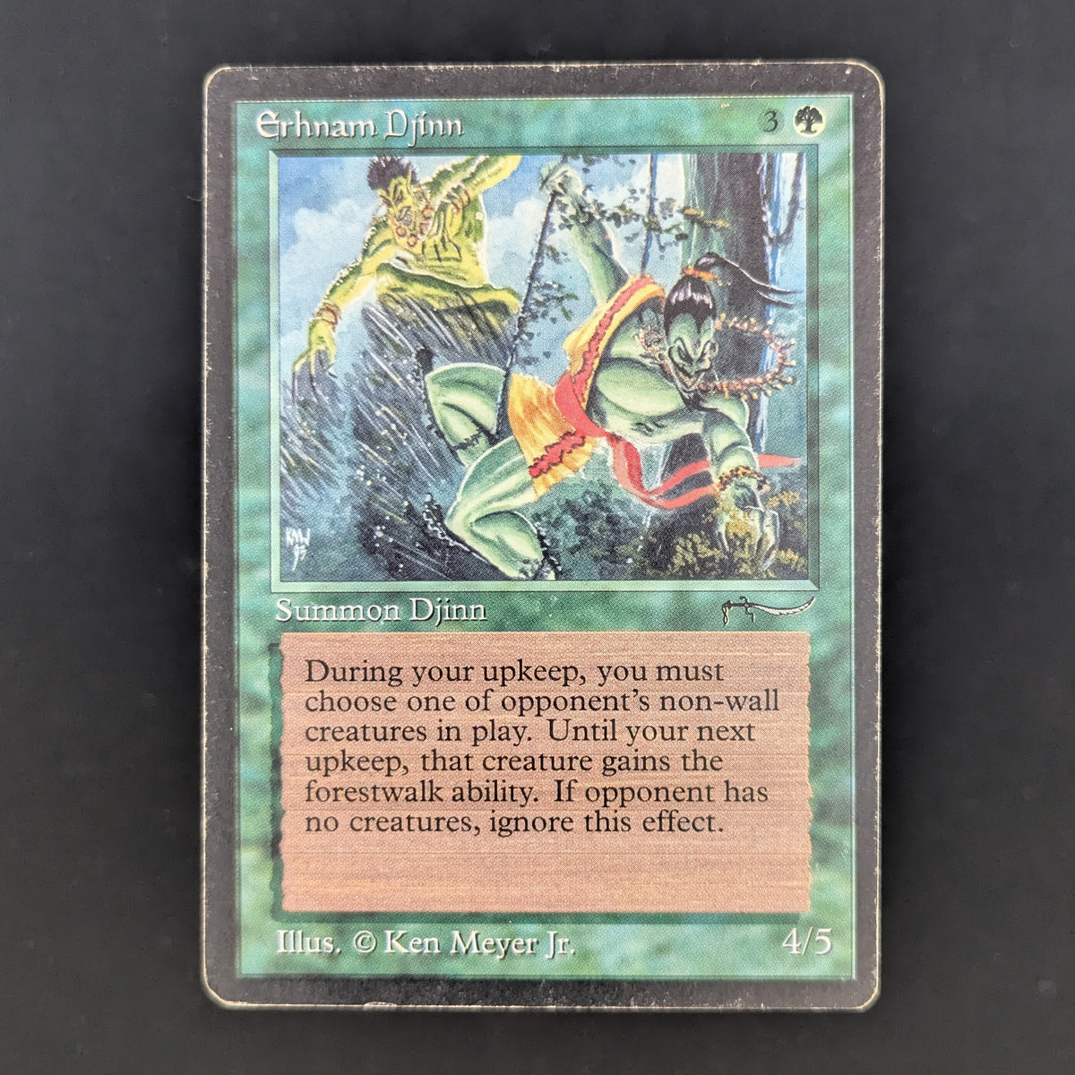 MTG Singles - Erhnam Djinn - Arabian Nights - PL - 35130