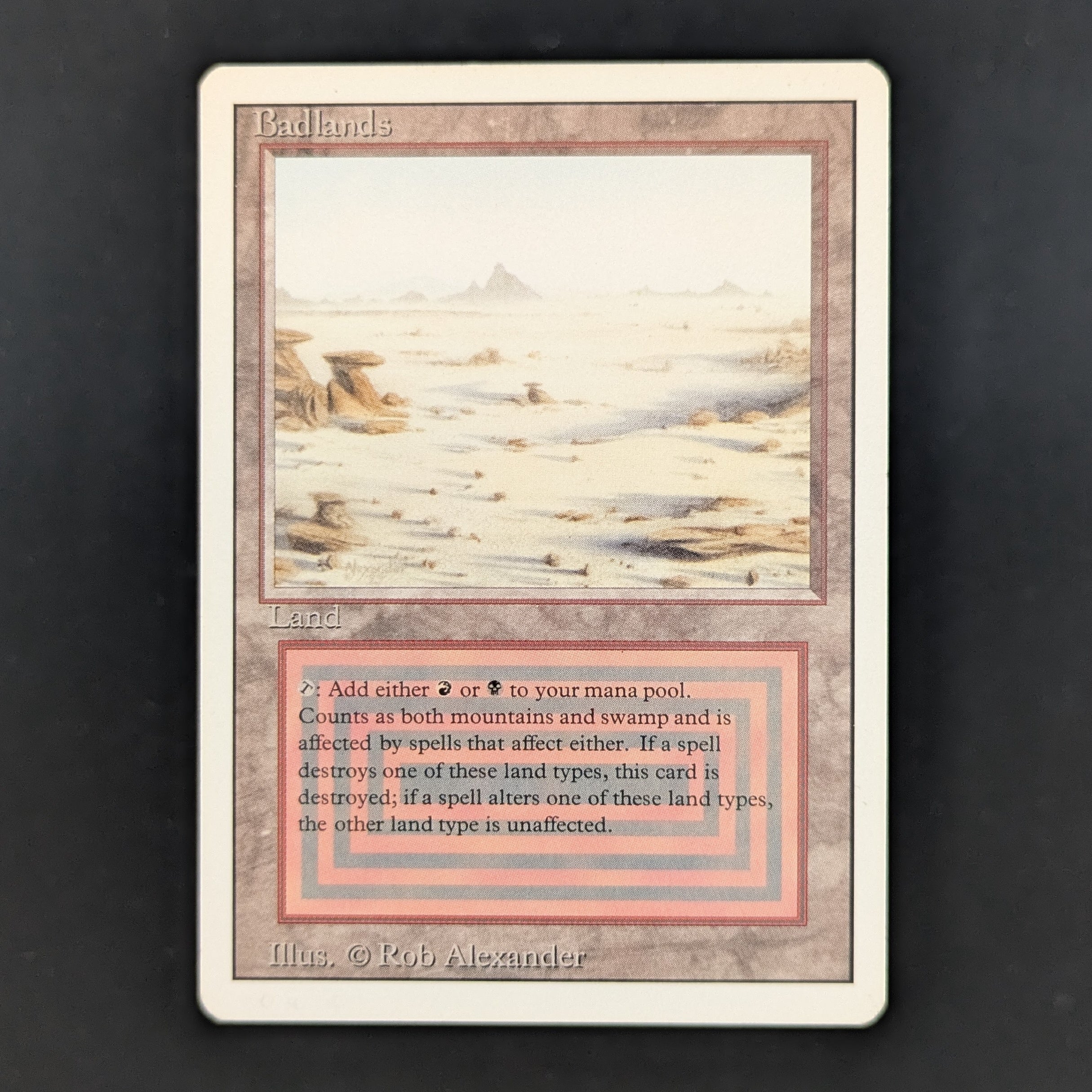 MTG Singles - Badlands - Revised - GD - PRESSURE MARK - 35137