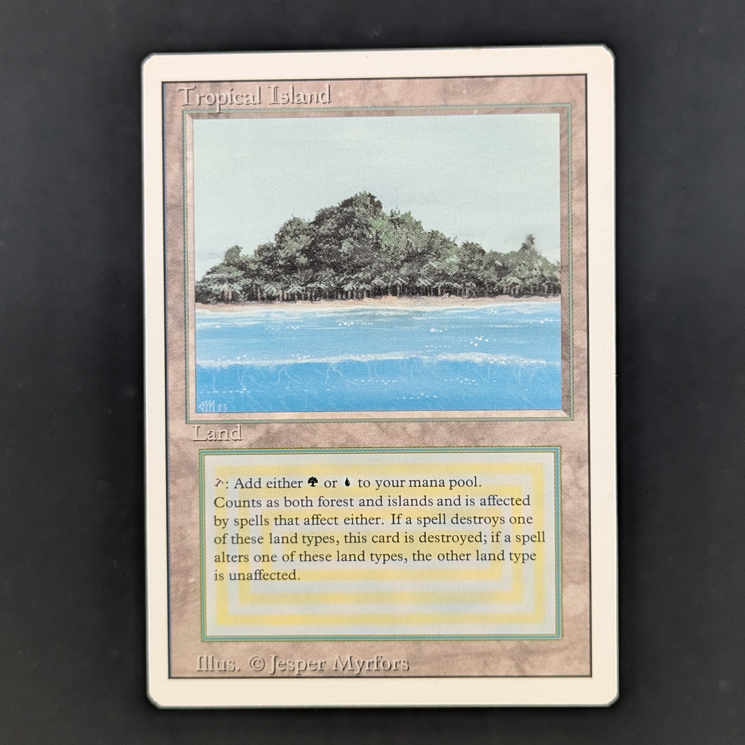 MTG Singles - Tropical Island - Revised - NM - 35169