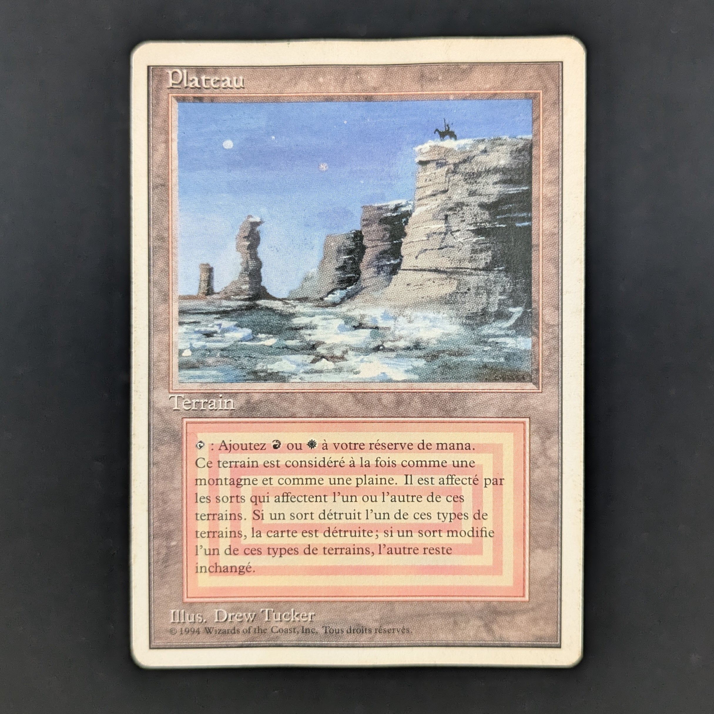 MTG Singles - Plateau - Foreign White Bordered - French - PO - 35232