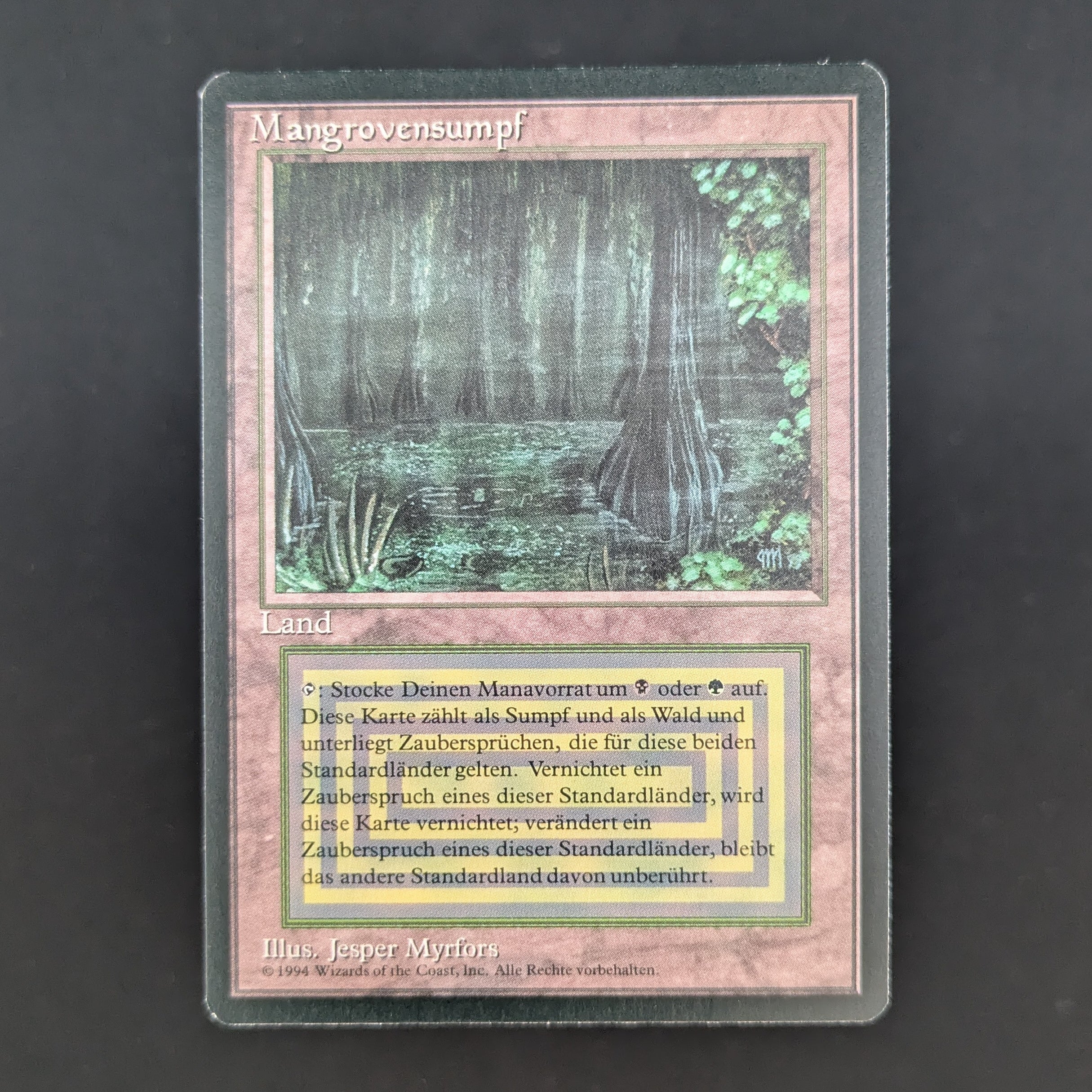 MTG Singles - Bayou - Foreign Black Bordered - German - NM - 35258