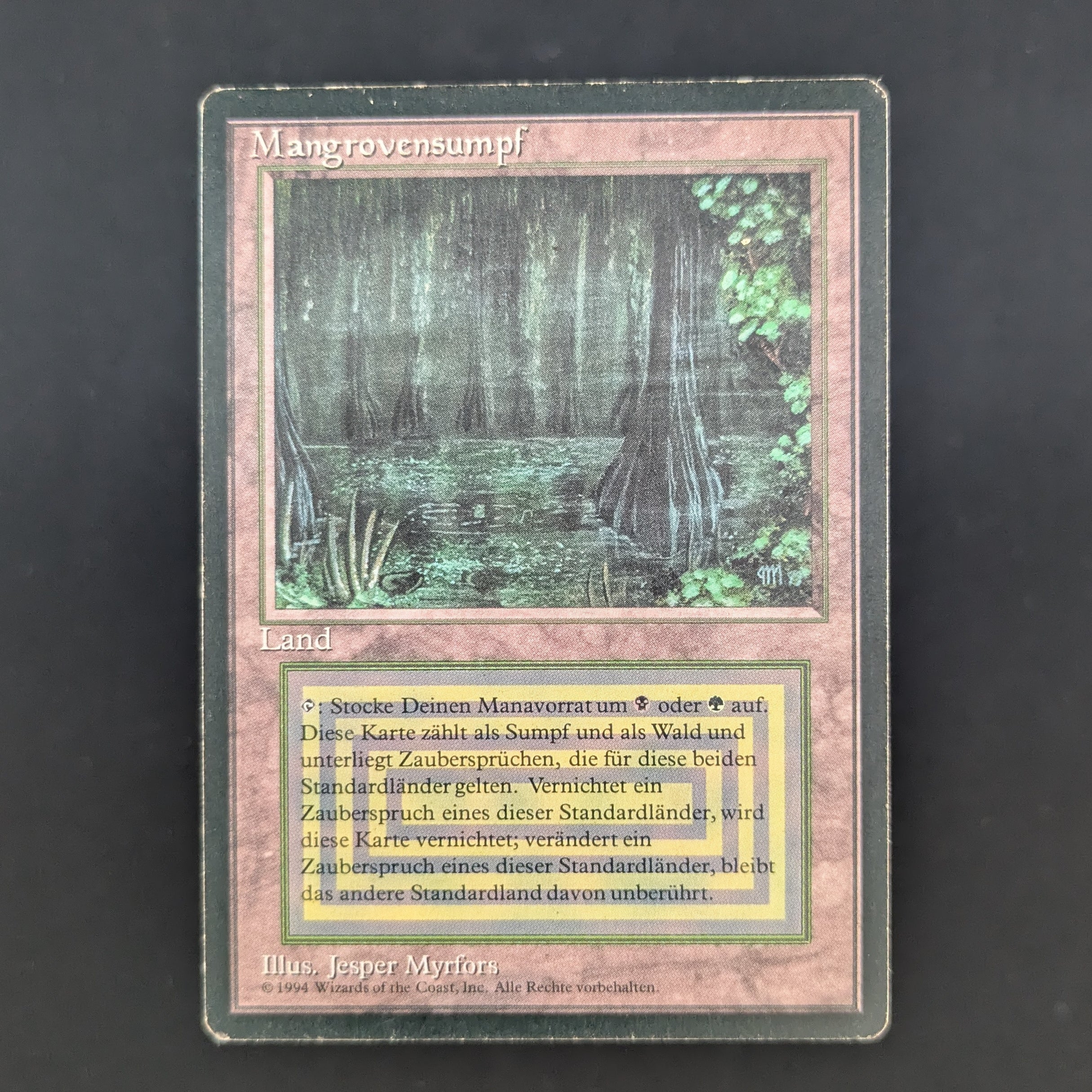 MTG Singles - Bayou - Foreign Black Bordered - German - PL - INKED - 35260