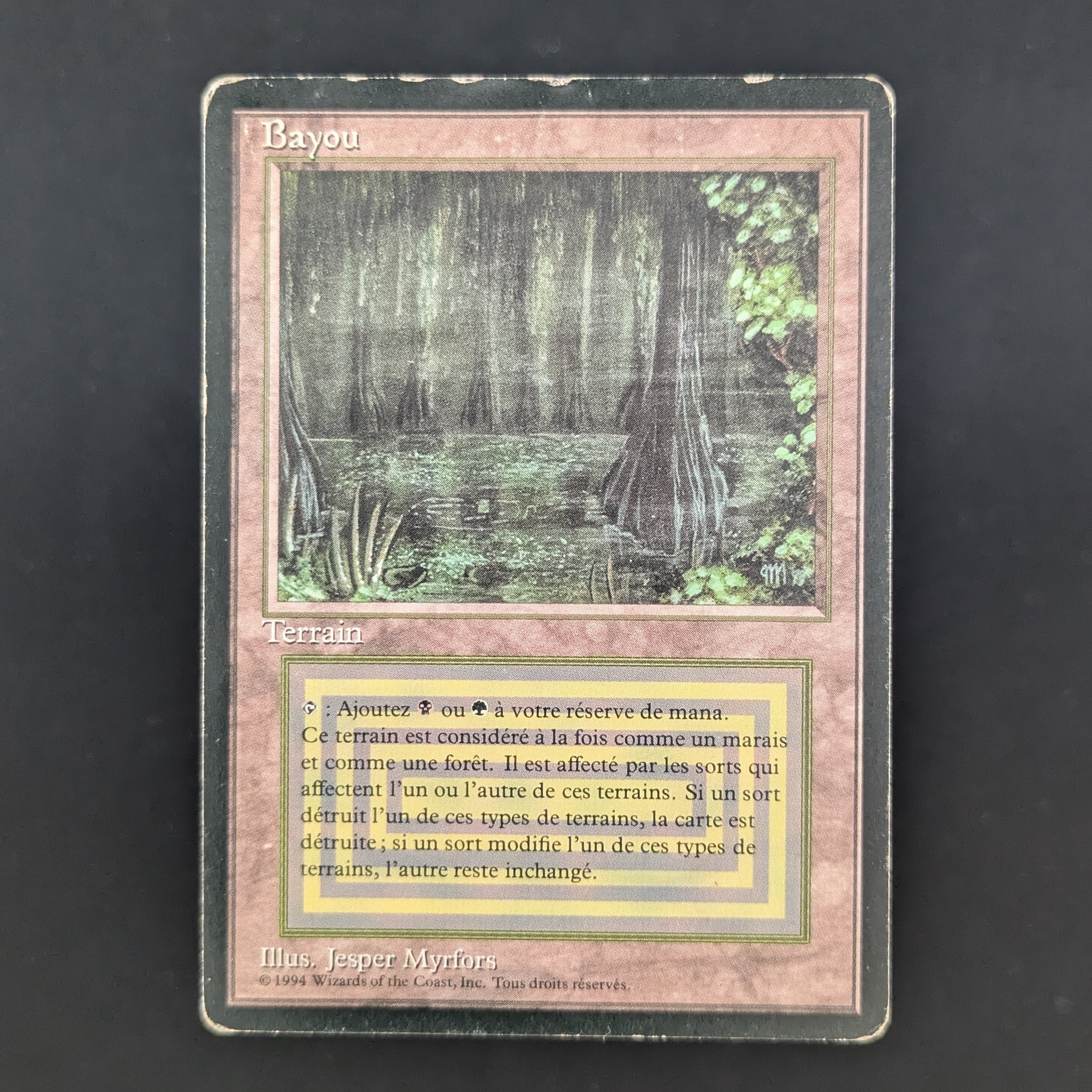 MTG Singles - Bayou - Foreign Black Bordered - French - PO - 35270
