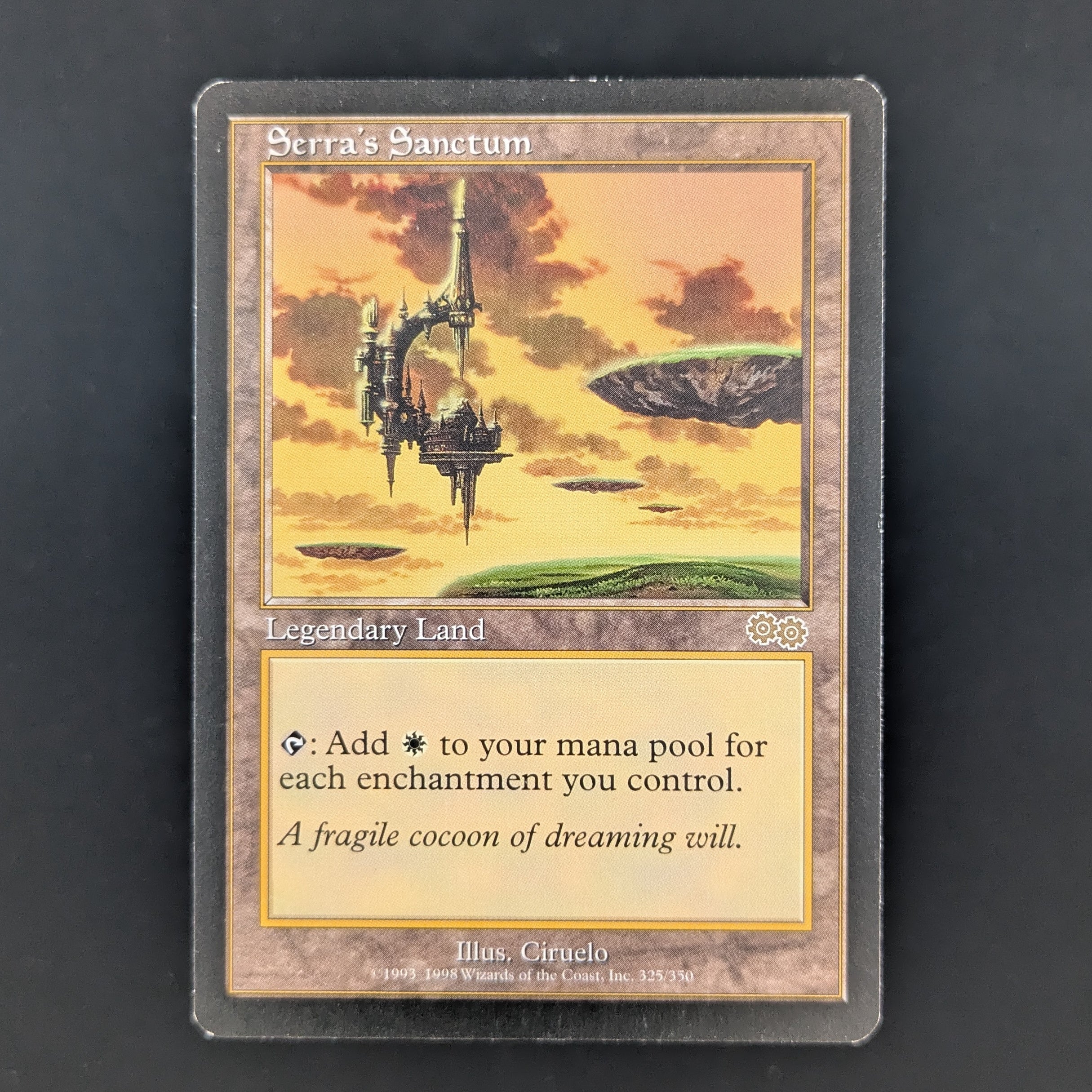 MTG Singles - Serra's Sanctum - Urza's Saga - English - EX - 35314