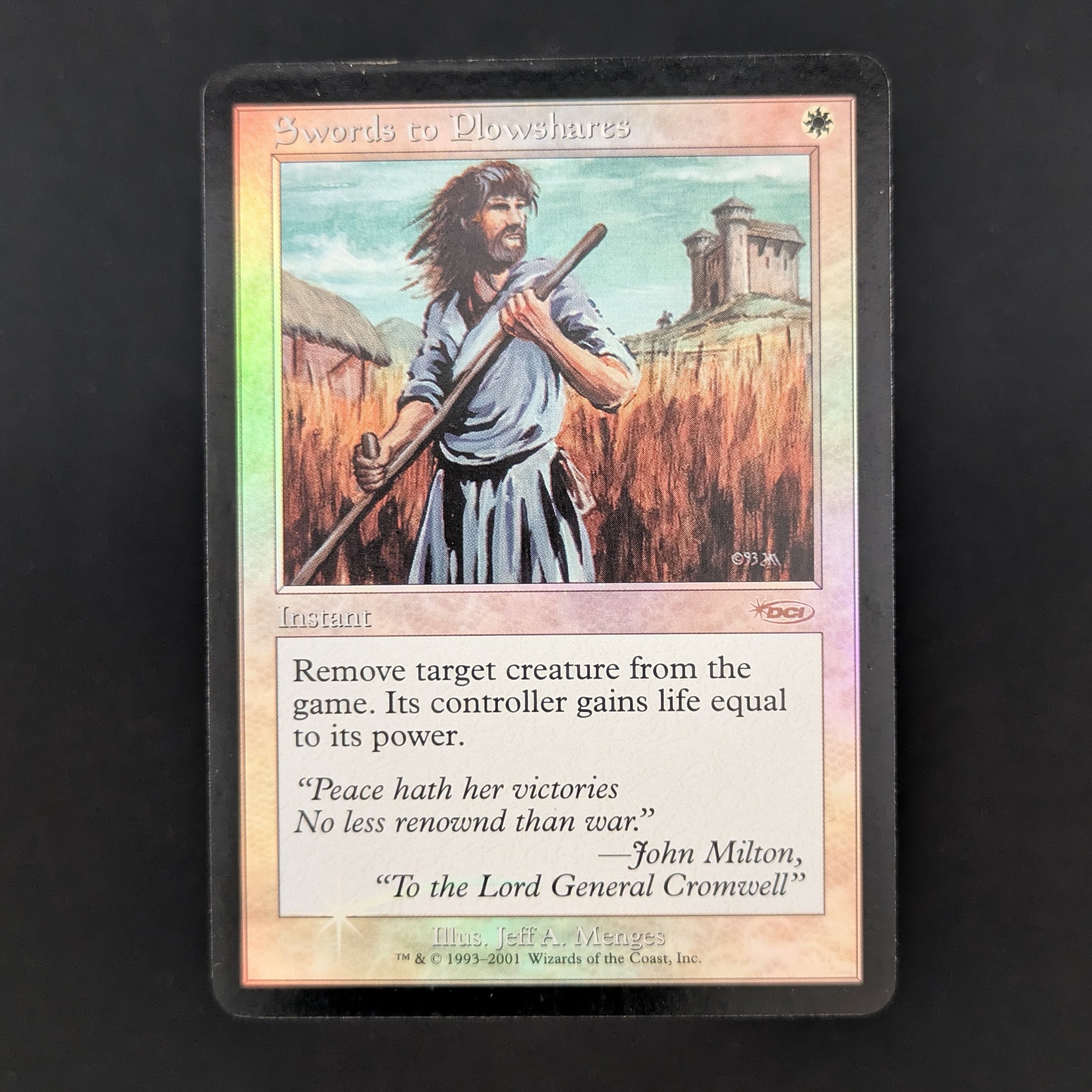 [FOIL] Swords to Plowshares - Friday Night Magic Promos - English - GD