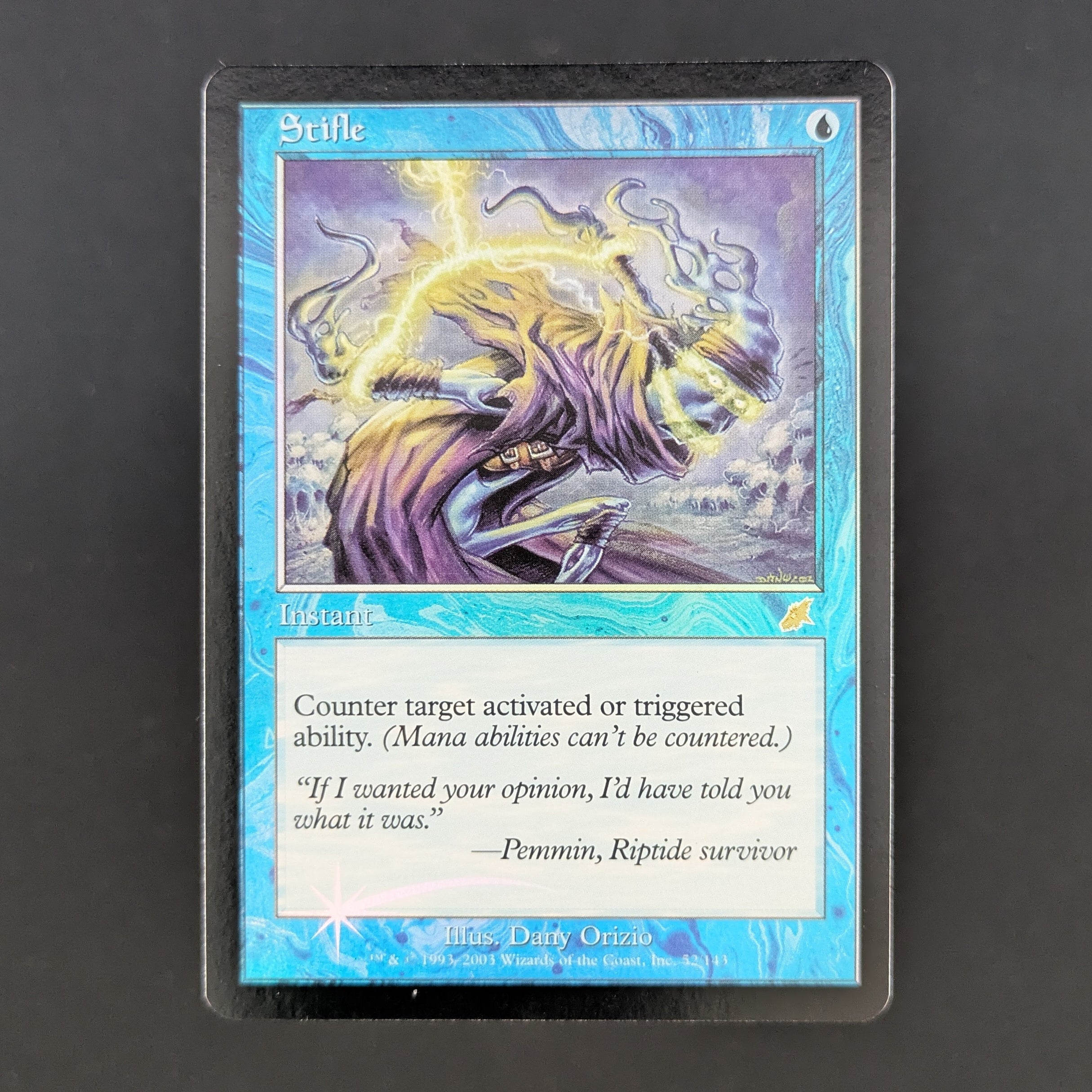 [FOIL] Stifle - Scourge - English - NM
