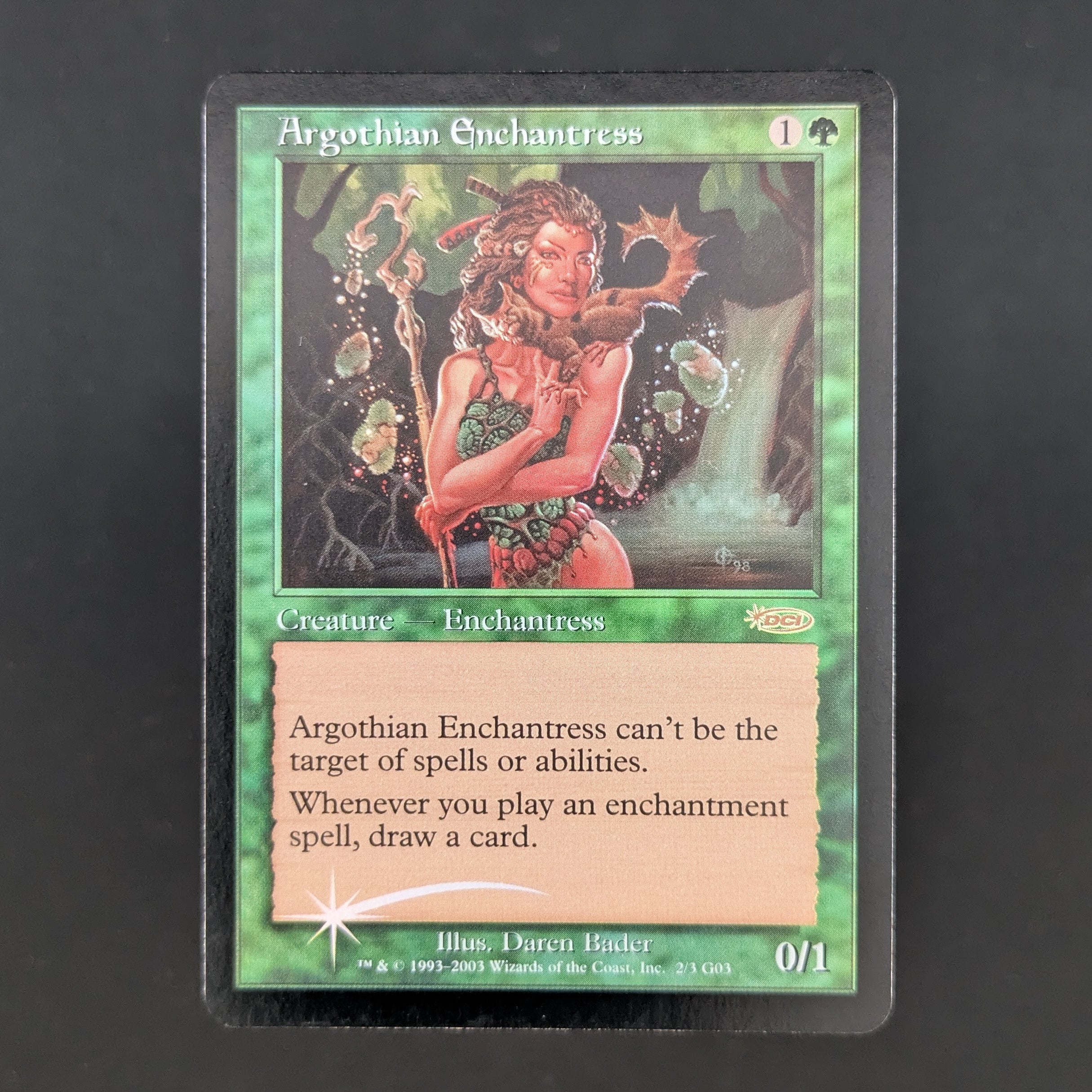 [FOIL] Argothian Enchantress - Judge Rewards Promos - English - GD