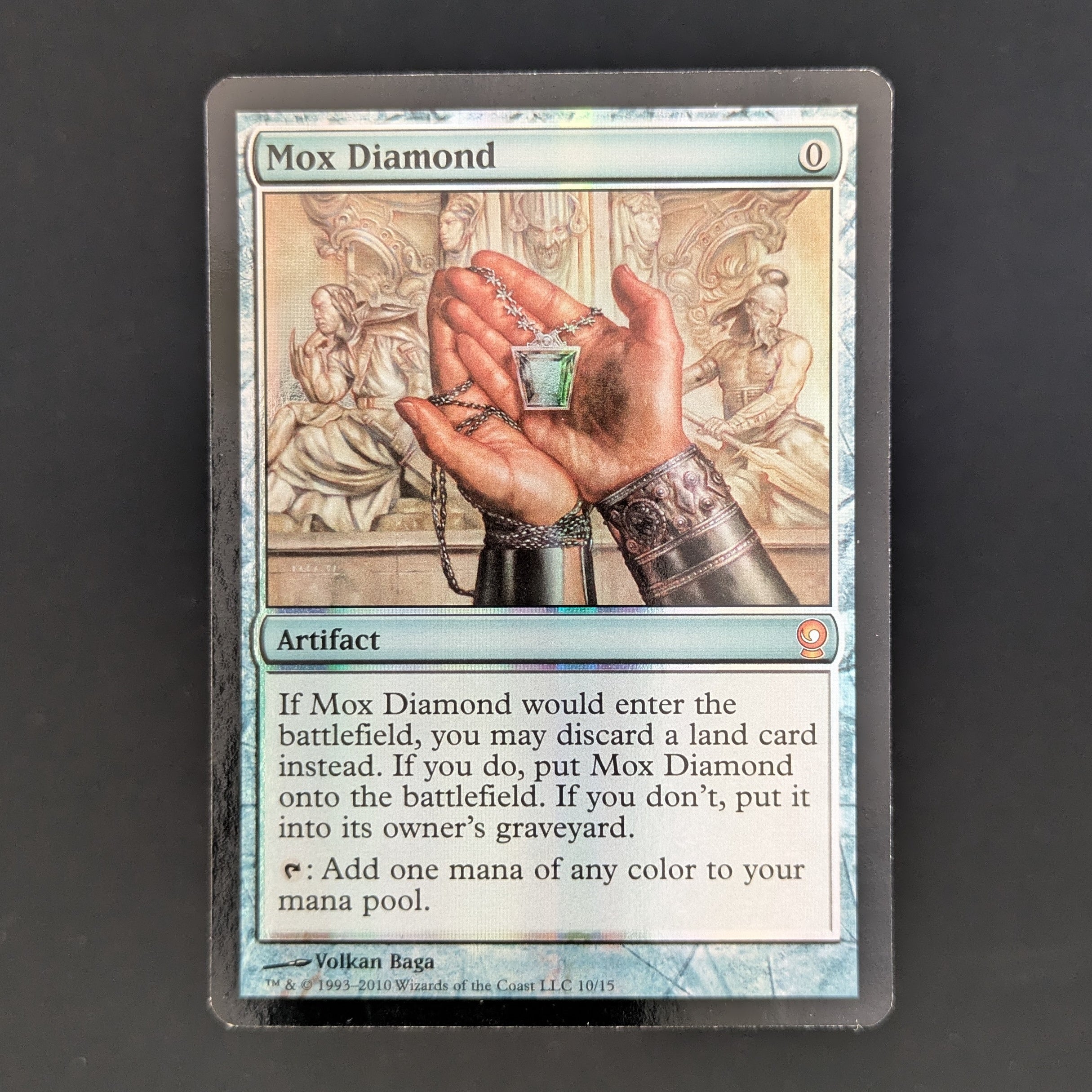 [FOIL] Mox Diamond - From the Vault: Relics - English - EX