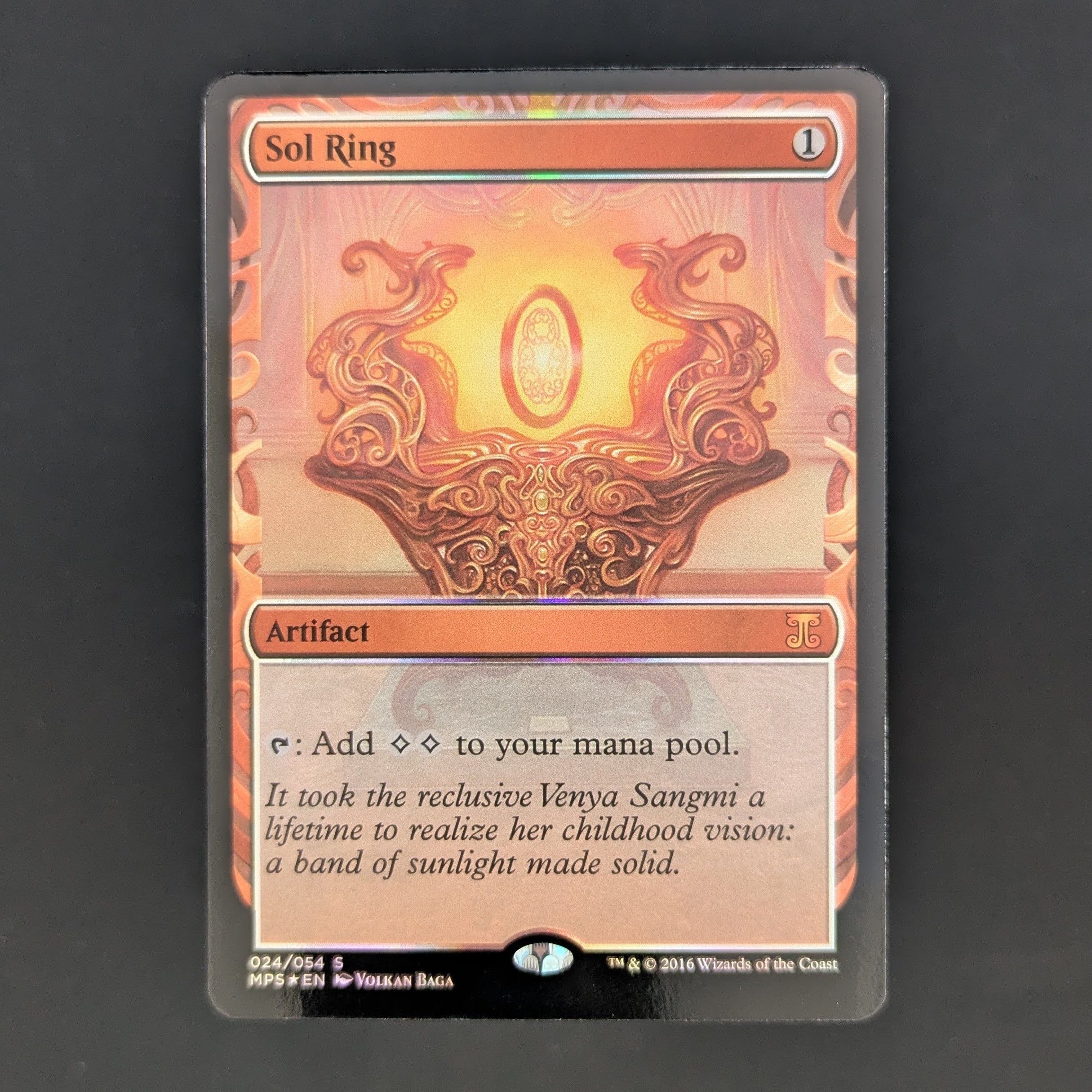 [FOIL] Sol Ring - Kaladesh Inventions - English - NM