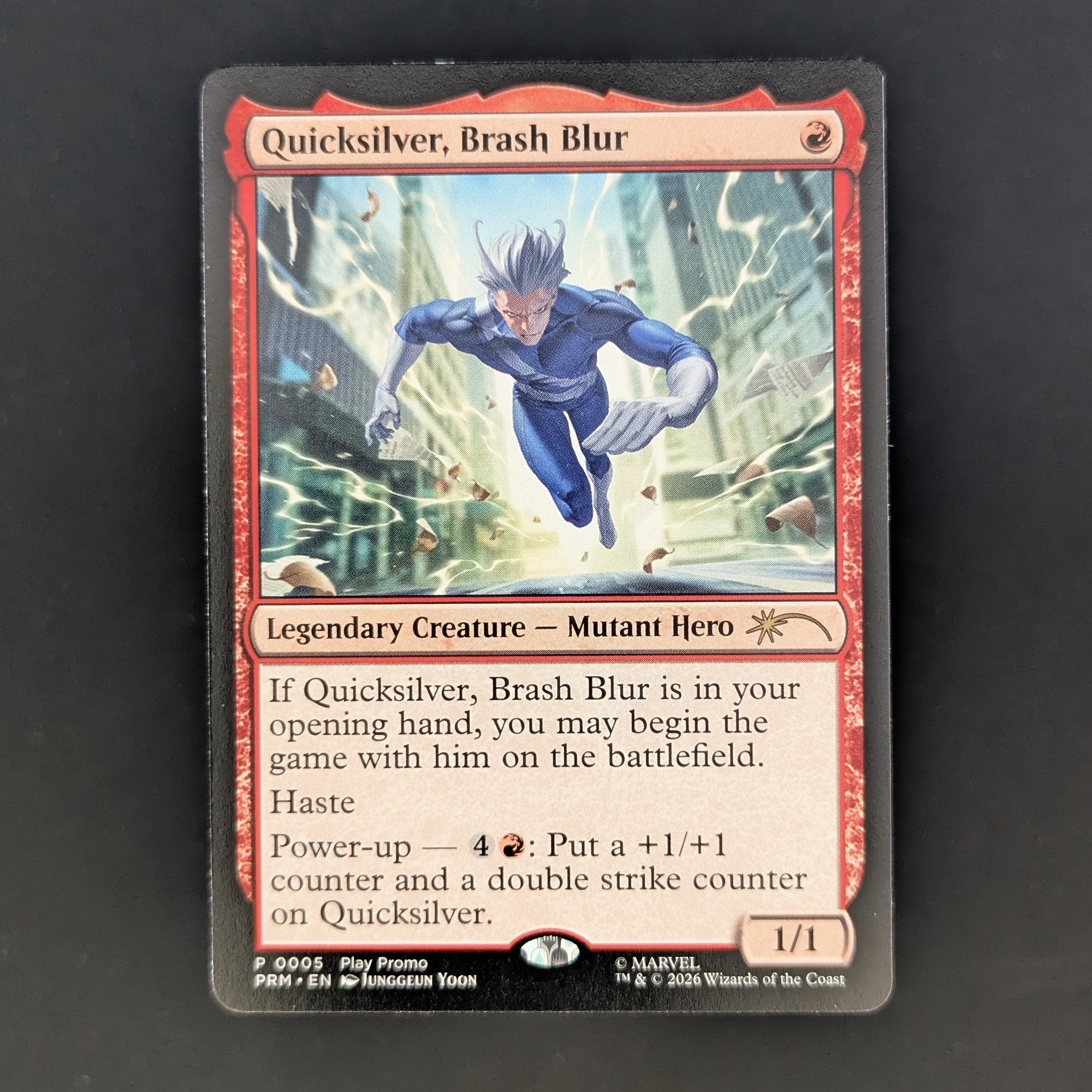 Quicksilver, Brash Blur - DCI Promos - English - NM