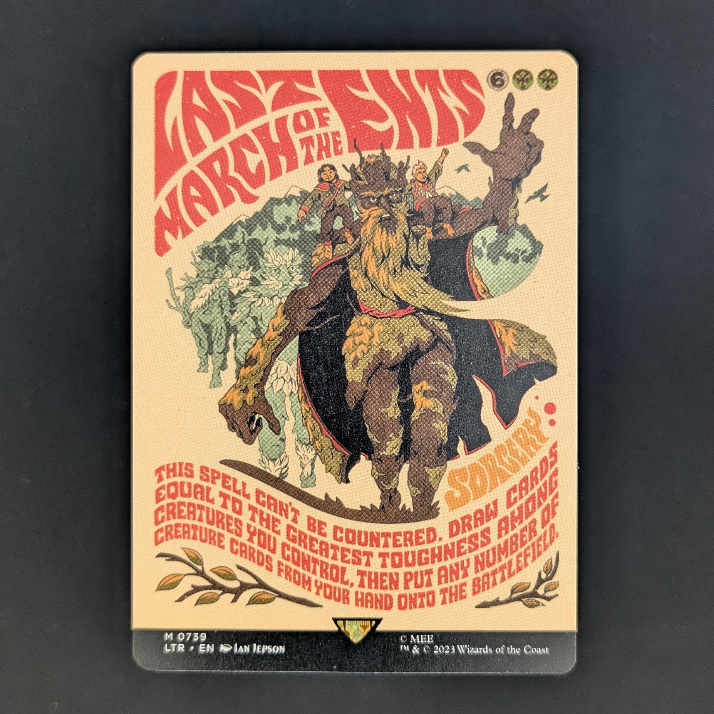 Last March of the Ents (Borderless Poster) - The Lord of the Rings: Tales of Middle-earth Holiday Release - English - NM
