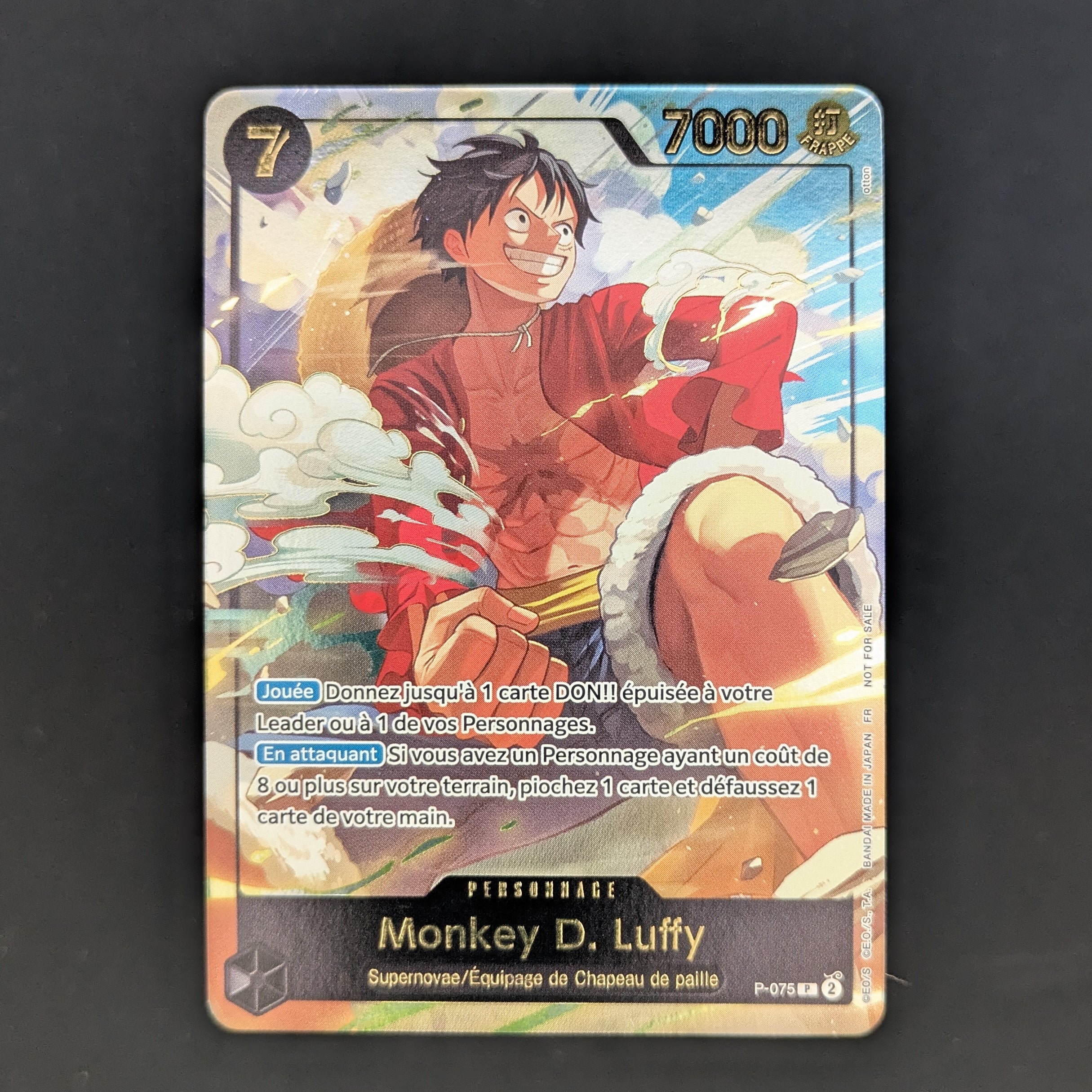 Monkey.D.Luffy (P-075) (V.3) - Promos - NM